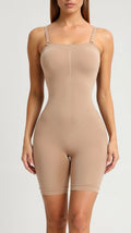 Body Short Sin Tirantes y Sin Costuras