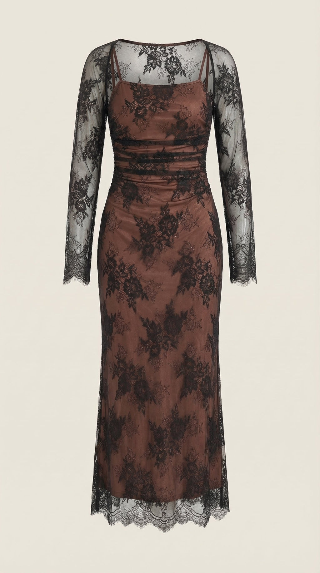 Vestido Maxi Nerissa de Encaje