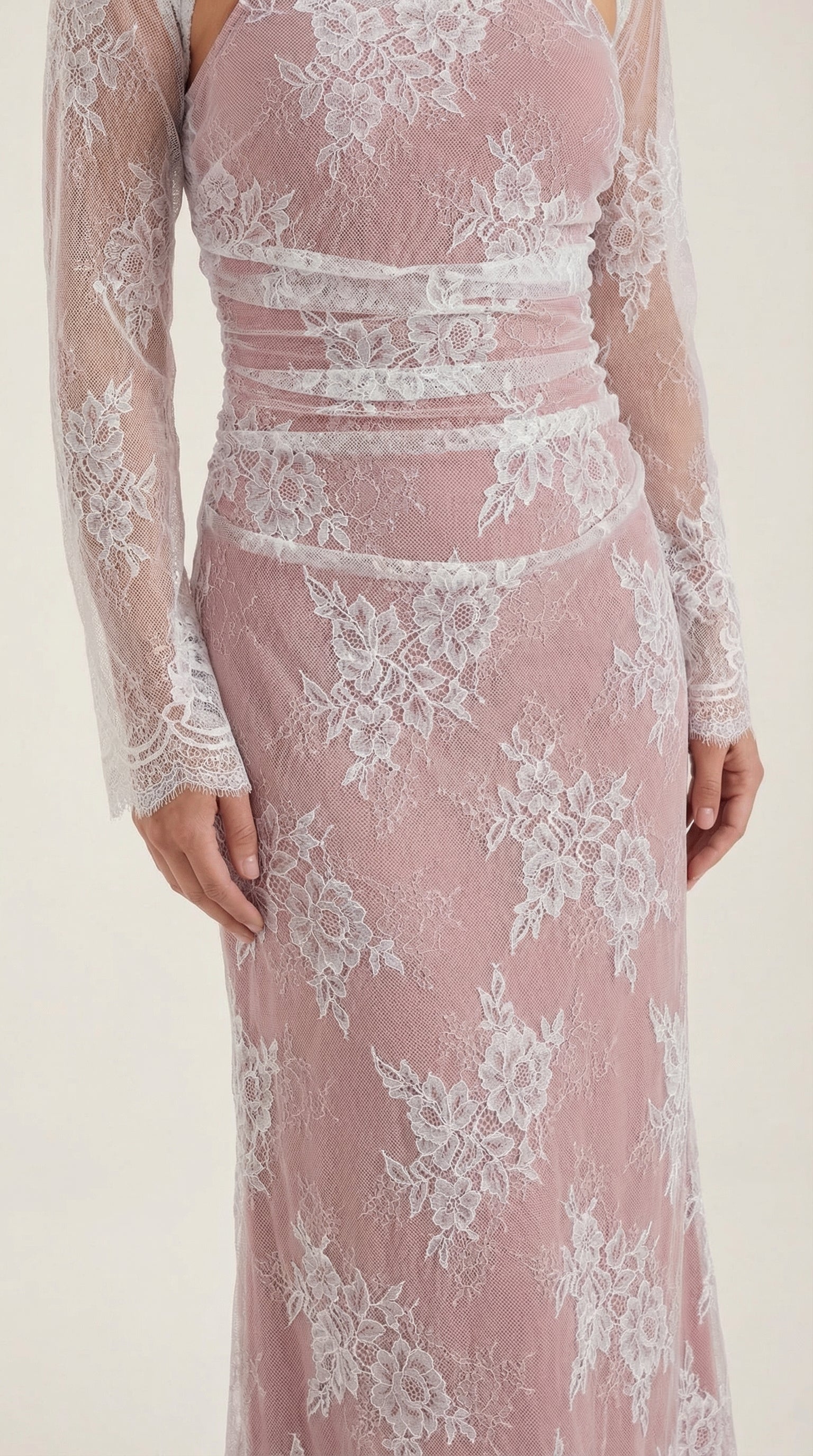 Vestido Maxi Nerissa de Encaje