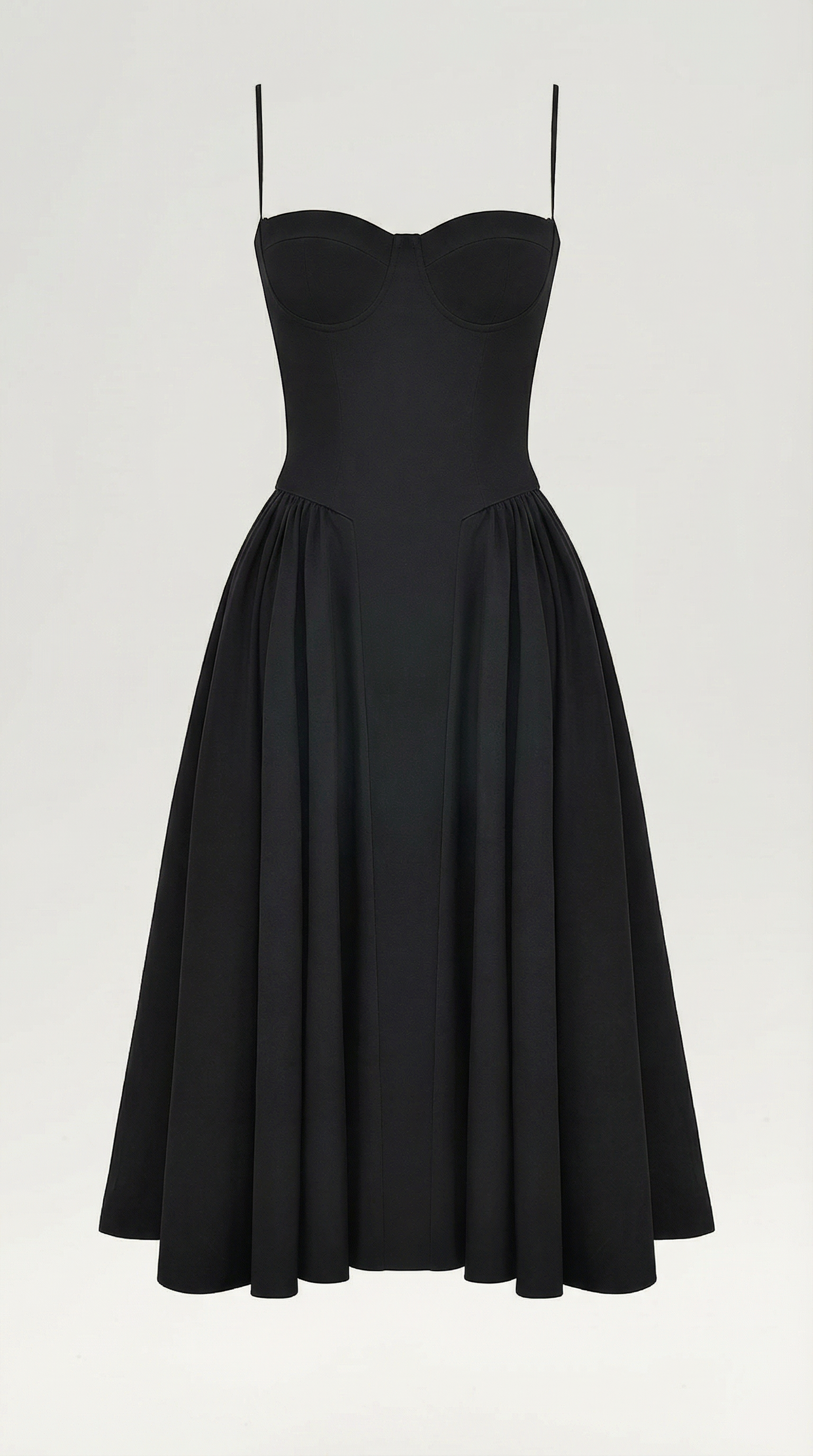 Vestido Midi Odette con Corsé