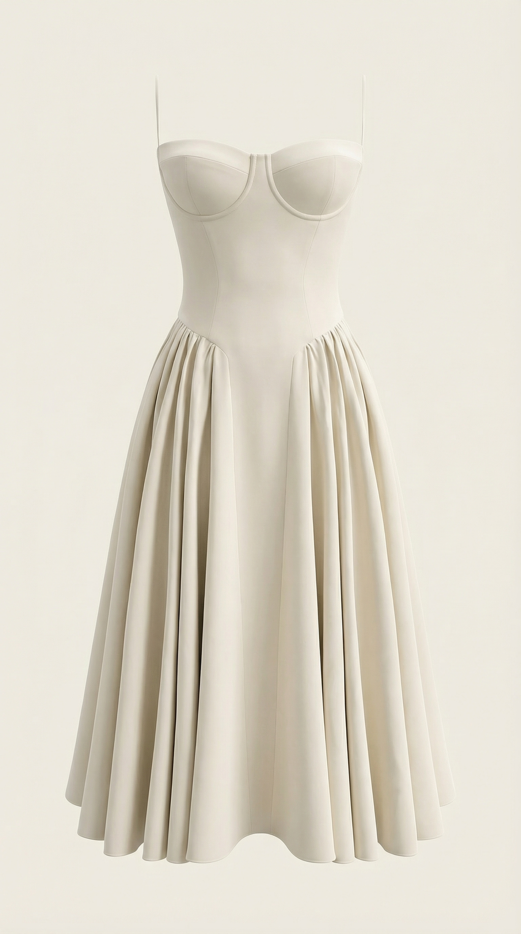 Vestido Midi Odette con Corsé