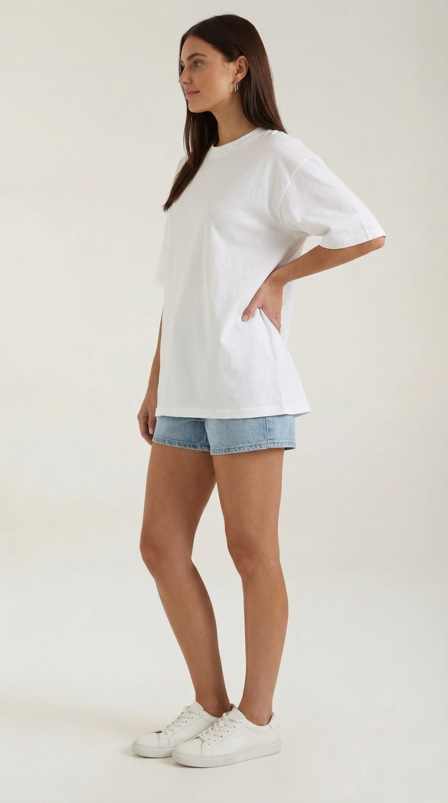 Camiseta Básica Oversize Oriana