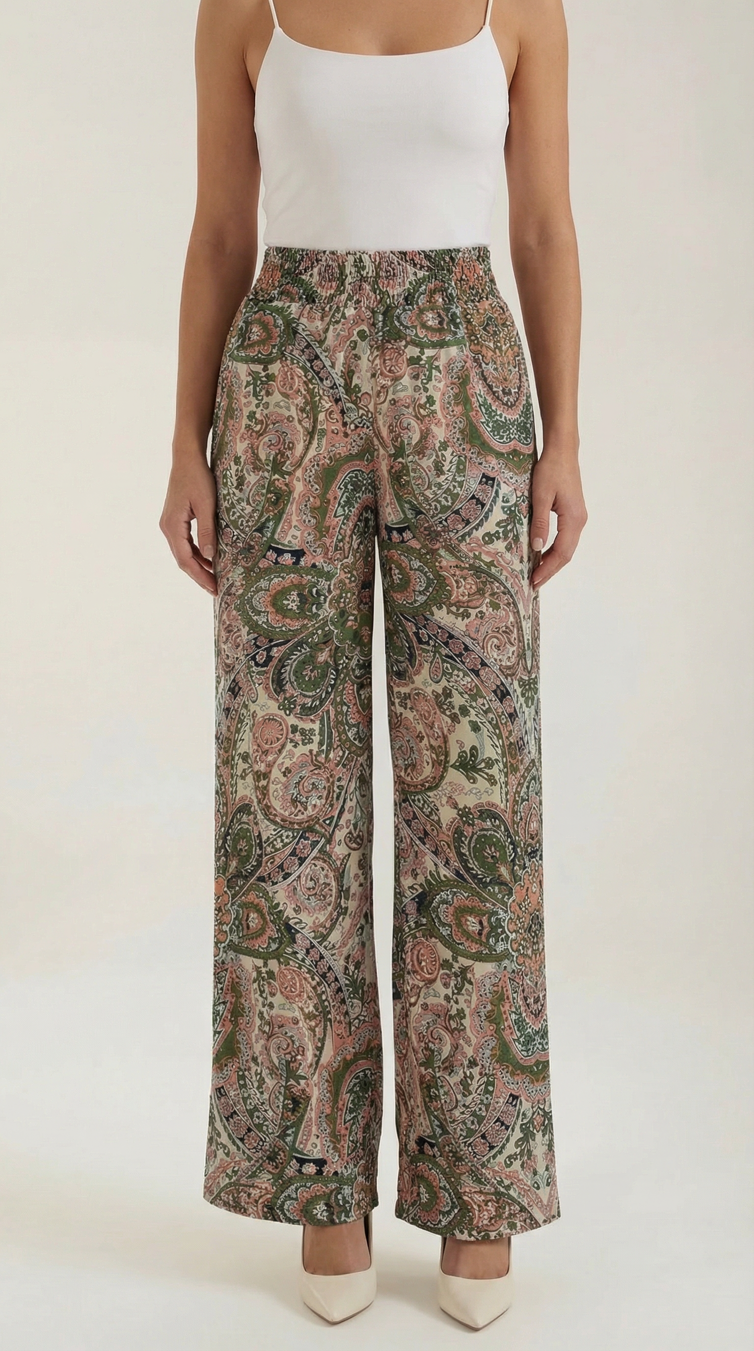 Pantalón Pam con Estampado Paisley