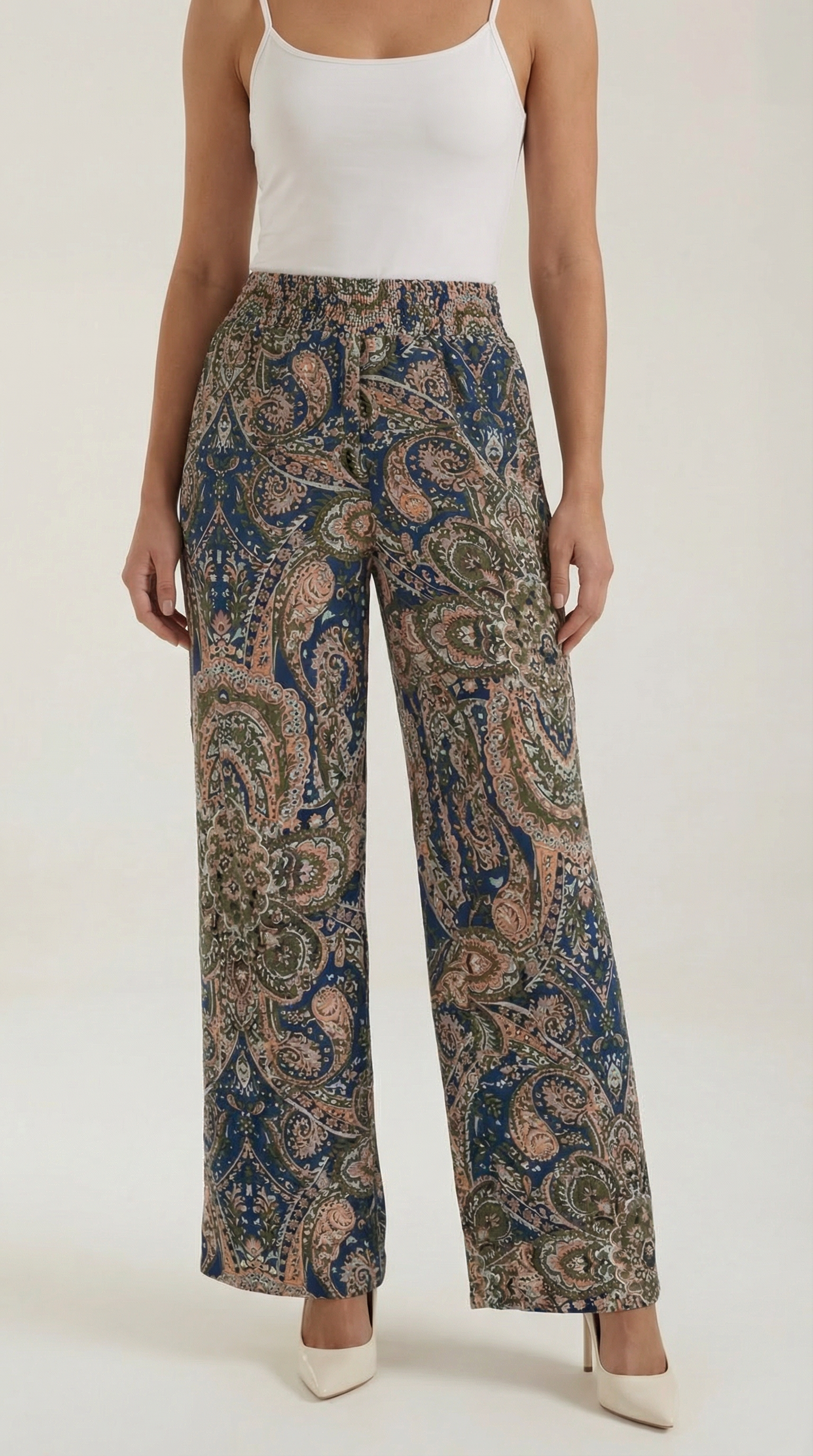 Pantalón Pam con Estampado Paisley