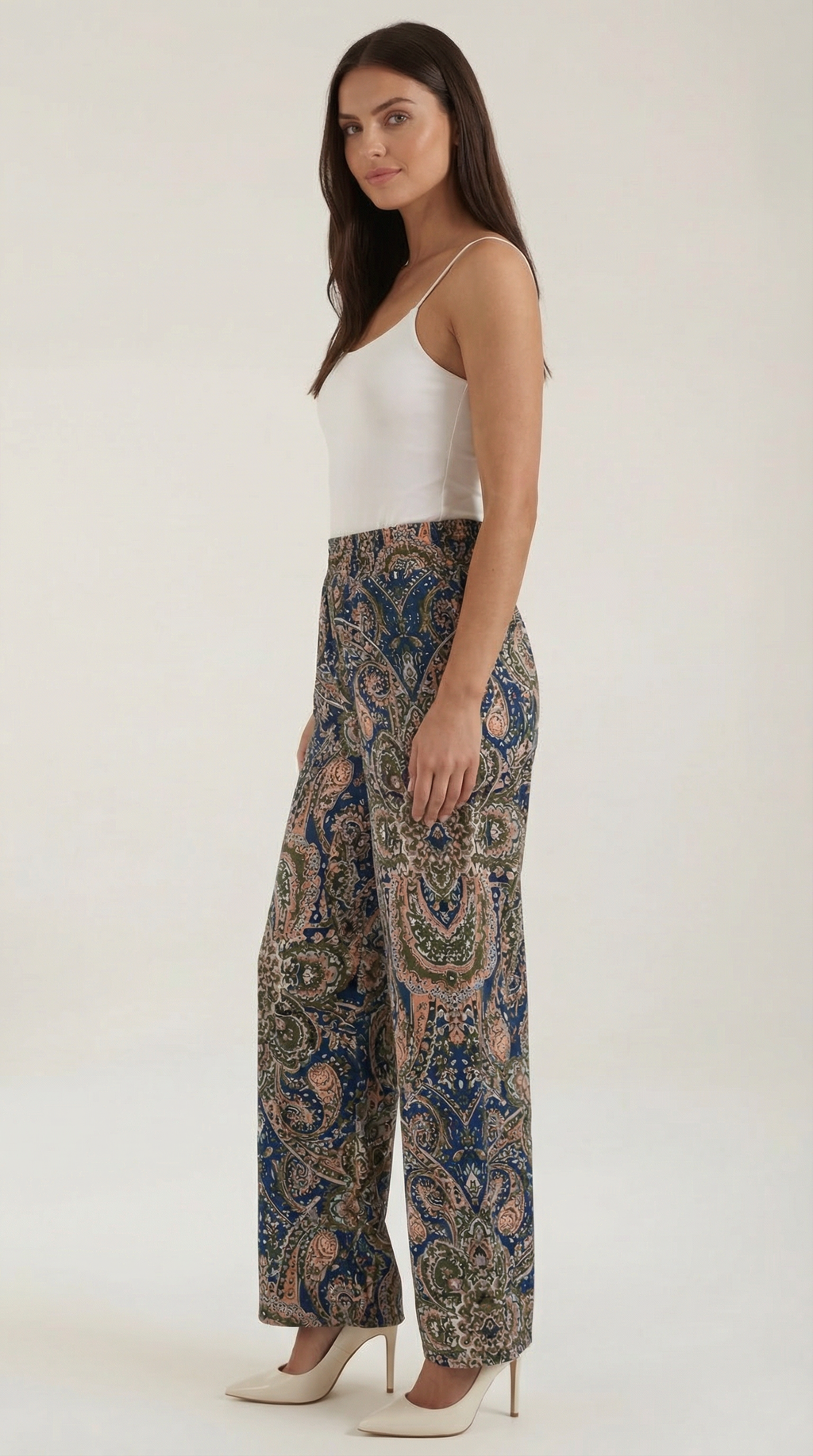 Pantalón Pam con Estampado Paisley