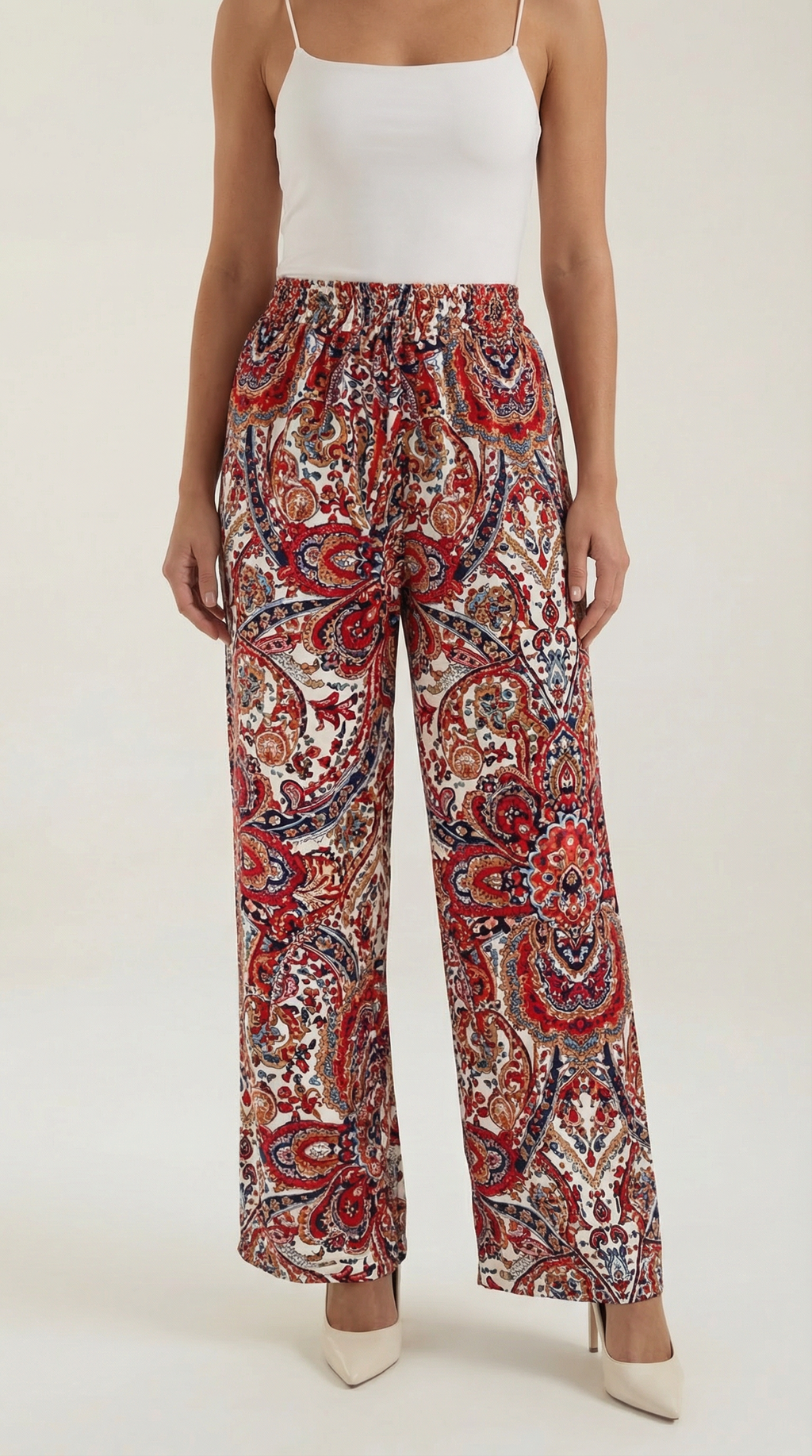 Pantalón Pam con Estampado Paisley