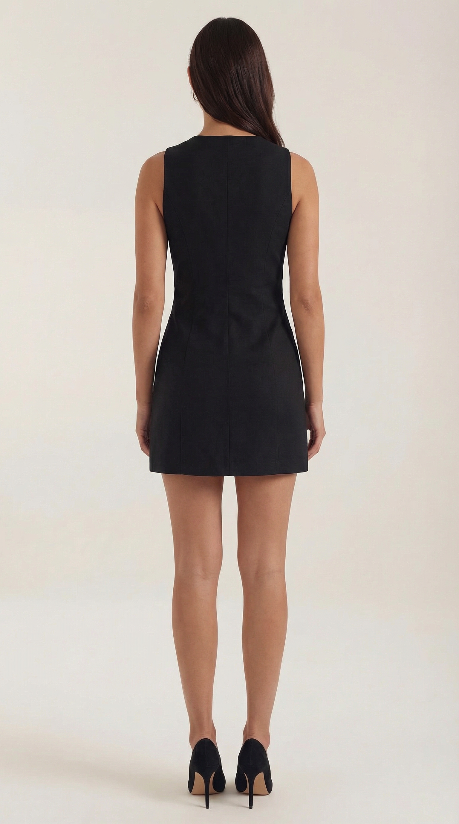 Vestido Mini Patricia con Botonadura Completa
