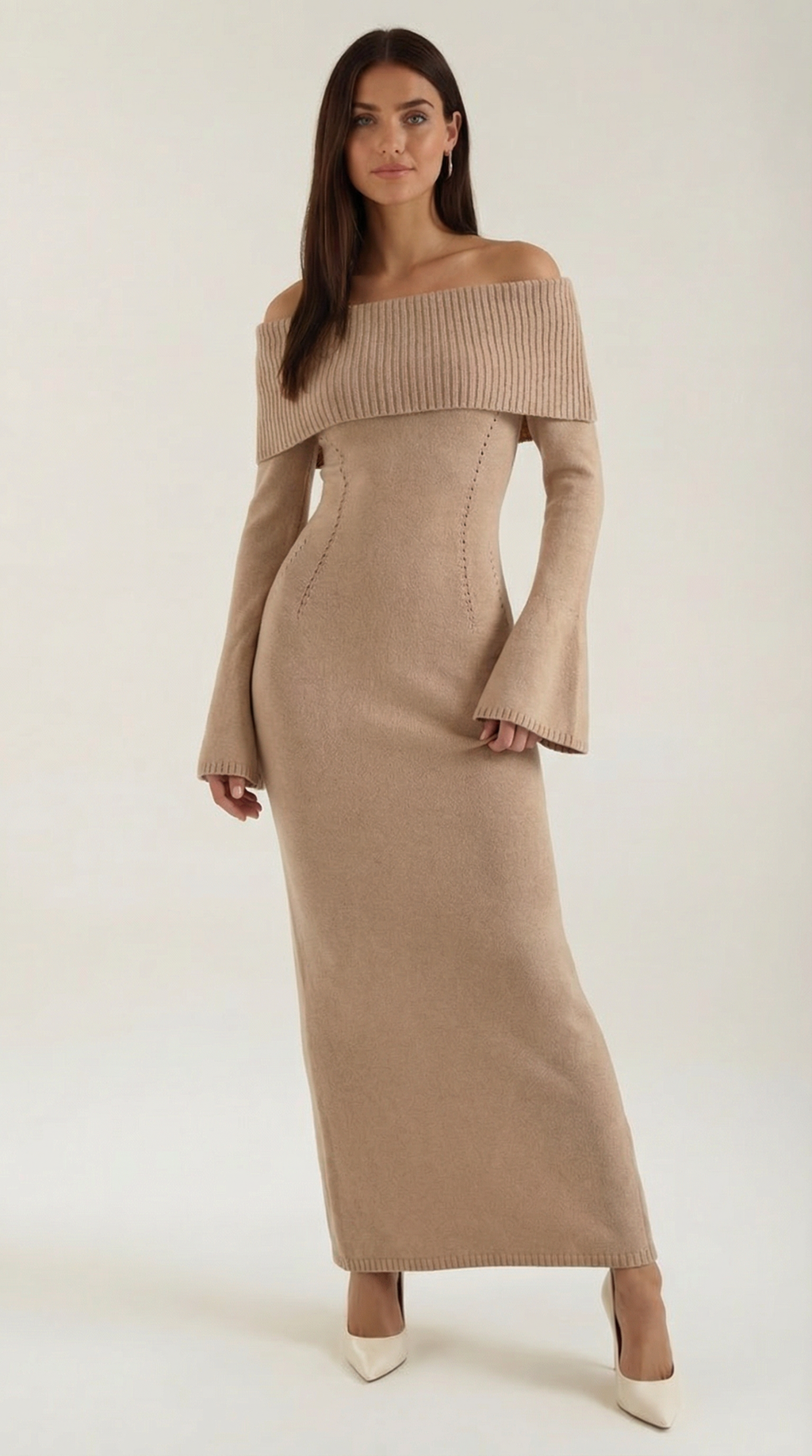 Vestido Maxi Quinlan de Punto