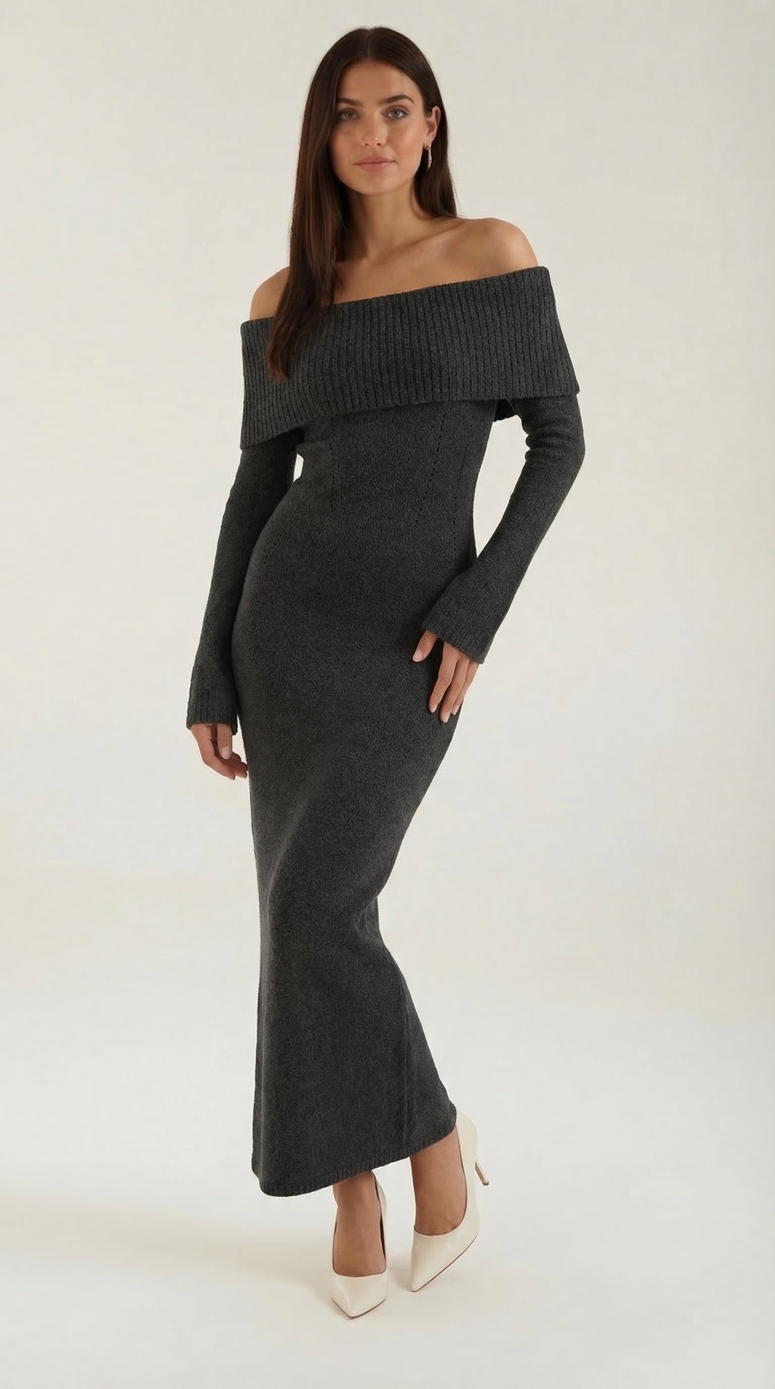 Vestido Maxi Quinlan de Punto