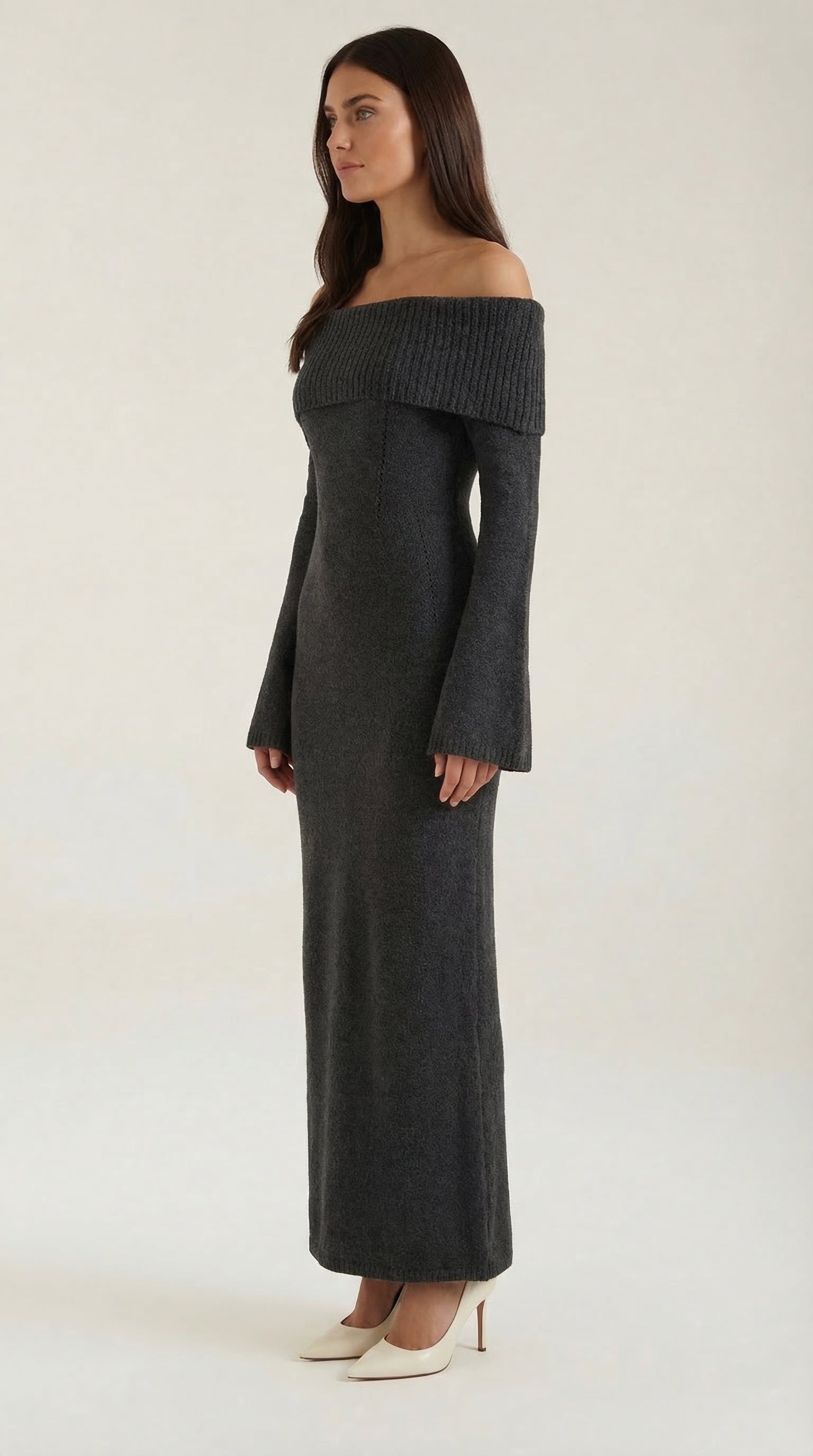 Vestido Maxi Quinlan de Punto