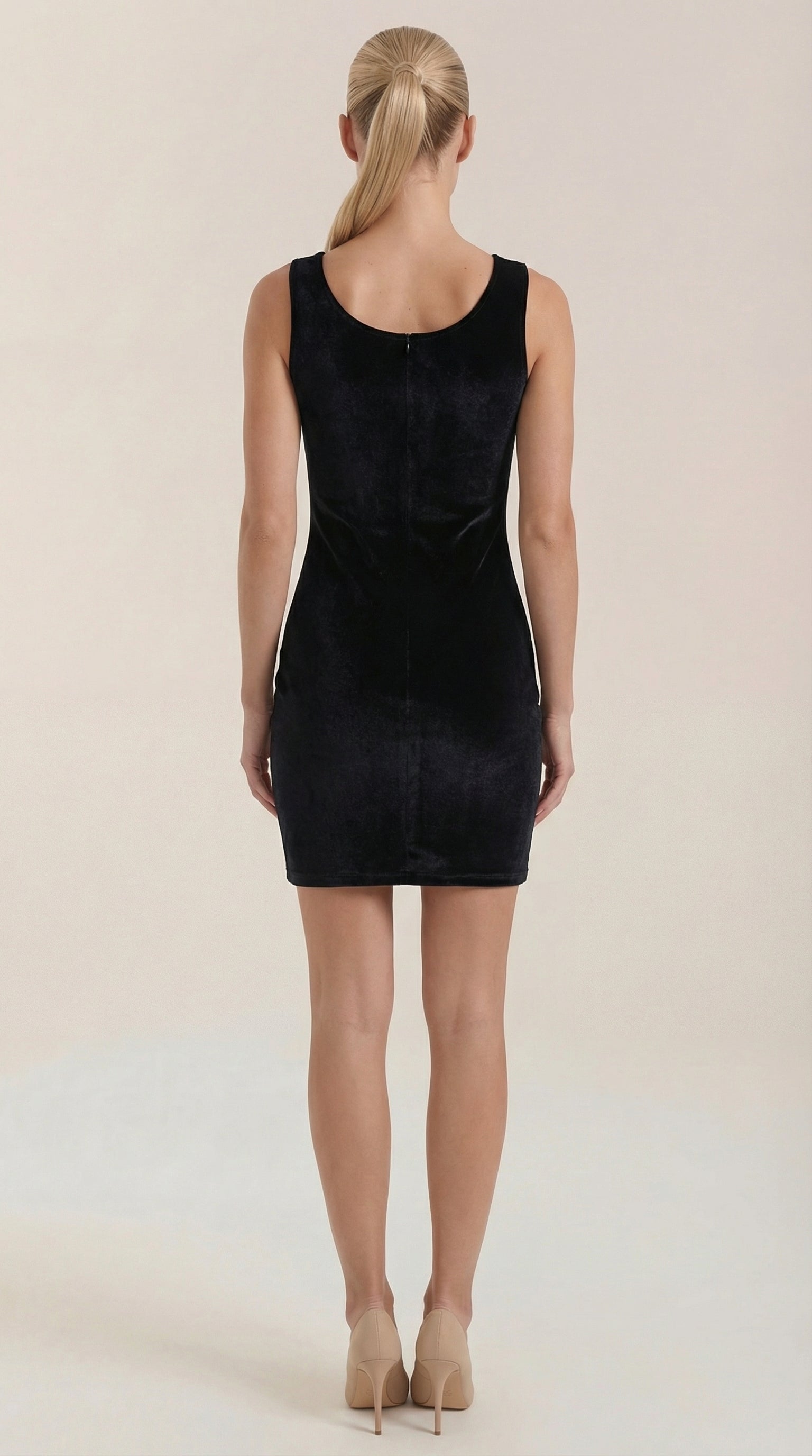 Vestido Mini Rachelle de Terciopelo