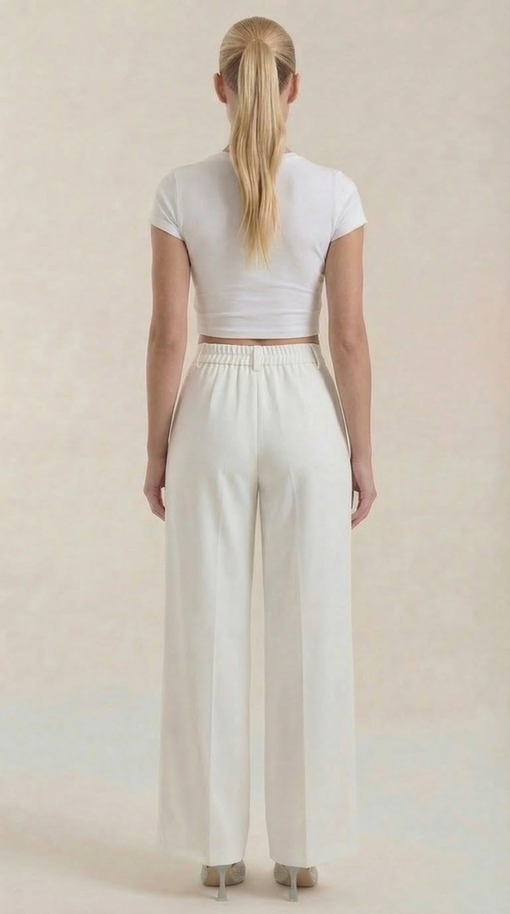 Pantalón Rebecca de Vestir con Tiro Alto
