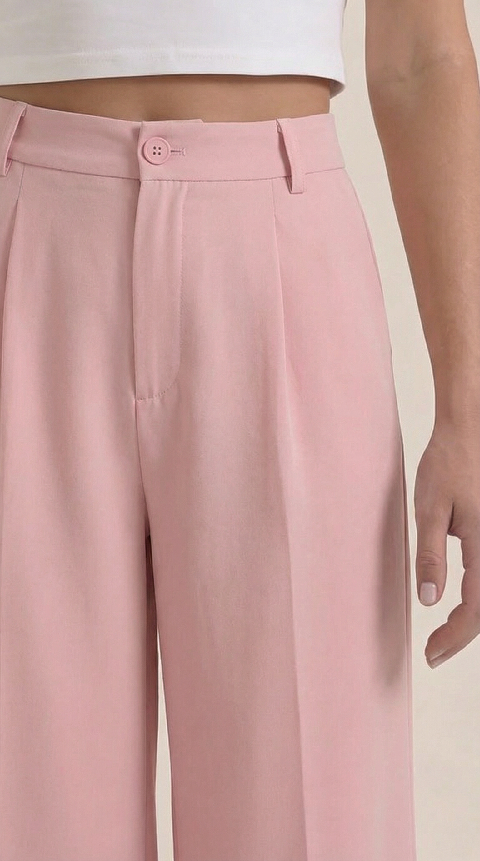 Pantalón Rebecca de Vestir con Tiro Alto