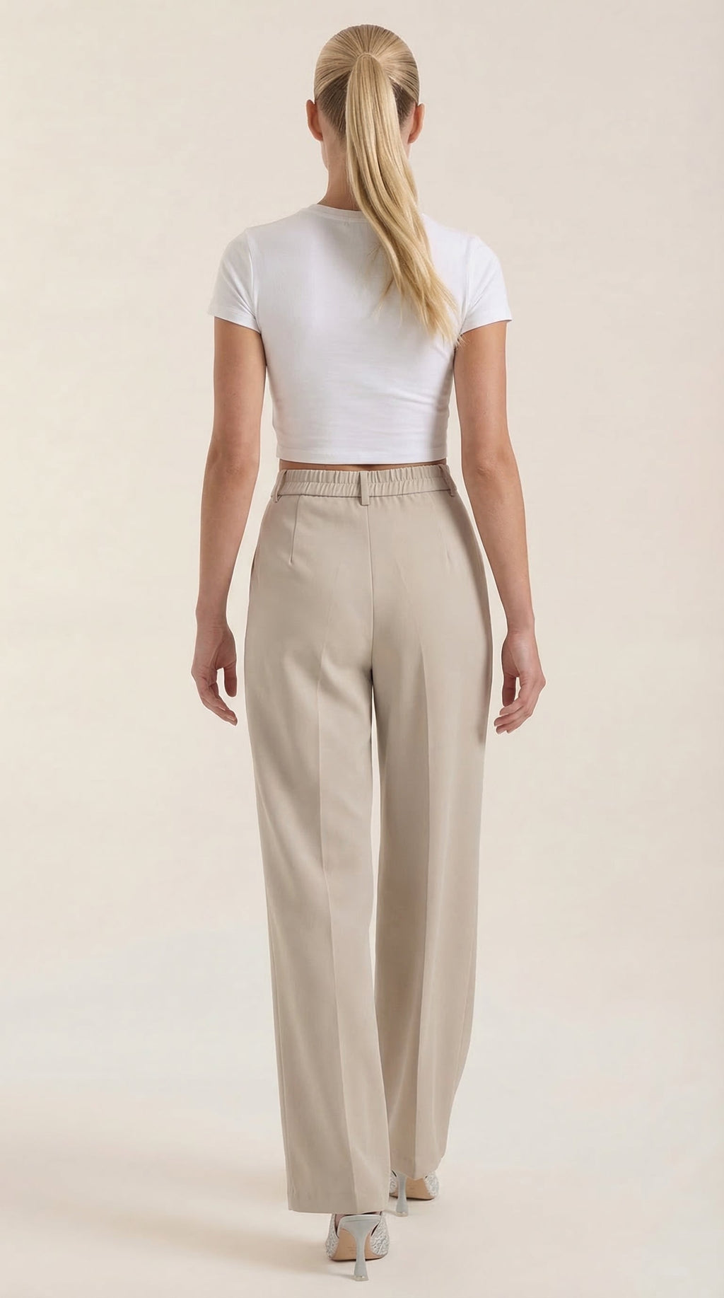 Pantalón Rebecca de Vestir con Tiro Alto