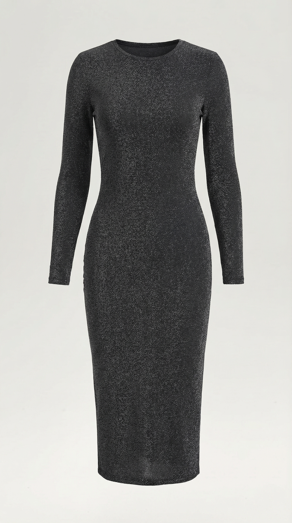 Vestido Midi Seraphine con Efecto Brillante
