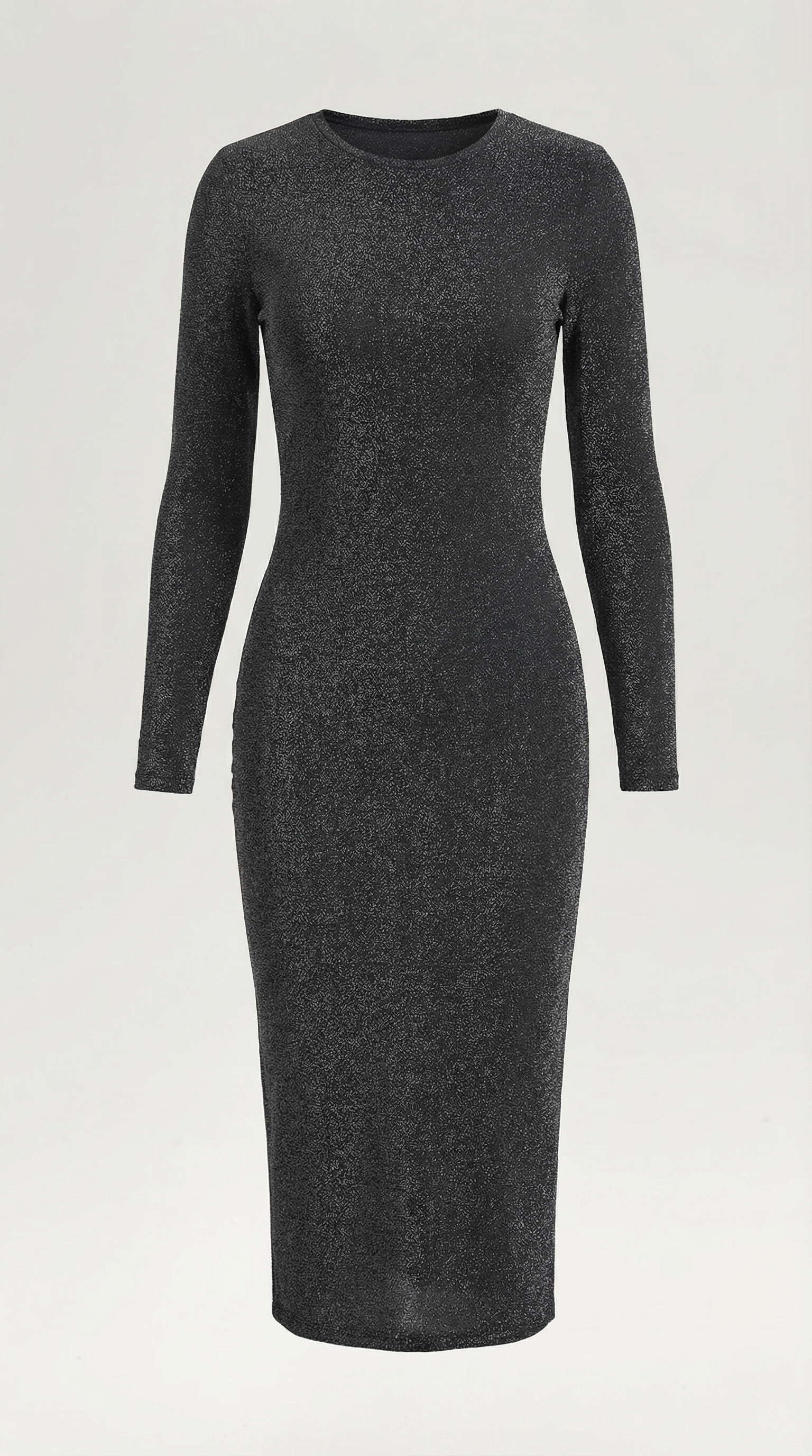 Vestido Midi Seraphine con Efecto Brillante