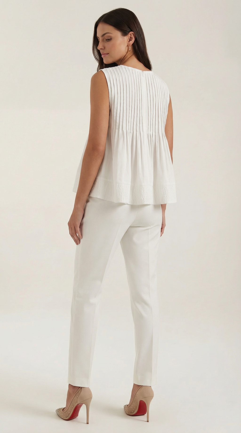 Top Tess con Detalle Plisado