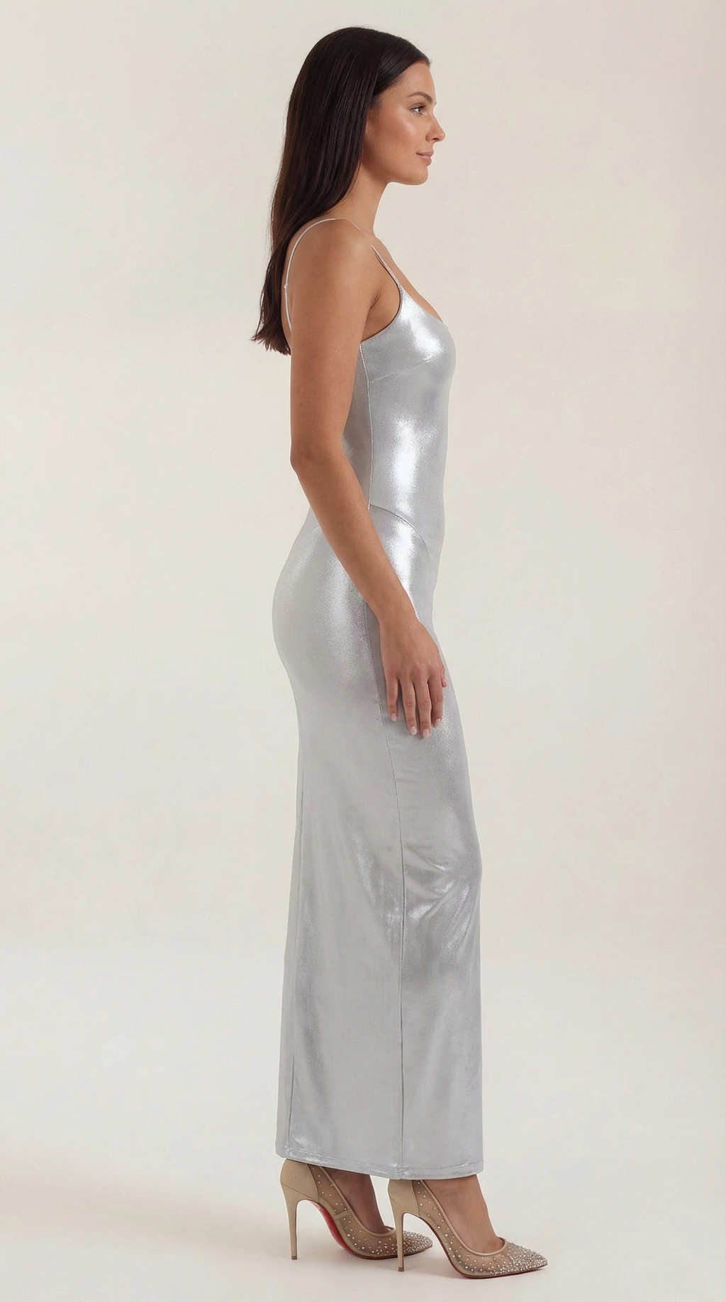 Vestido Maxi Uma Ajustado