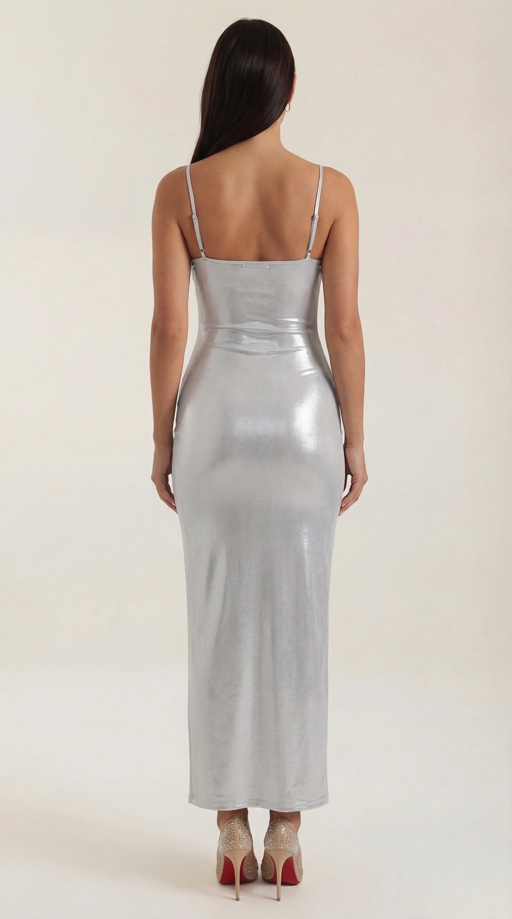 Vestido Maxi Uma Ajustado