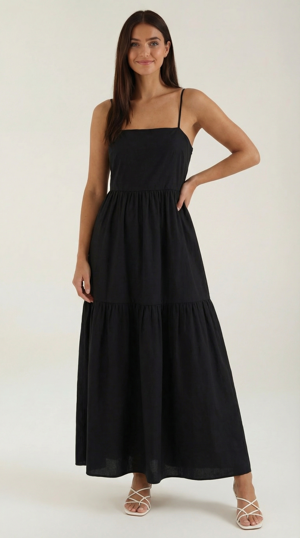 Vestido Maxi Victoria con Espalda Abierta