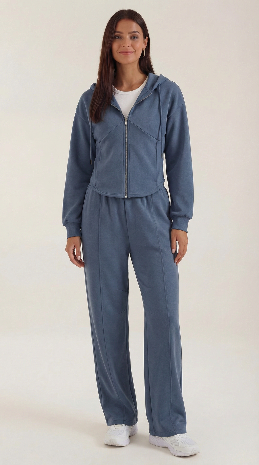 Conjunto Yolanda de Sudadera y Pantalón Ancho