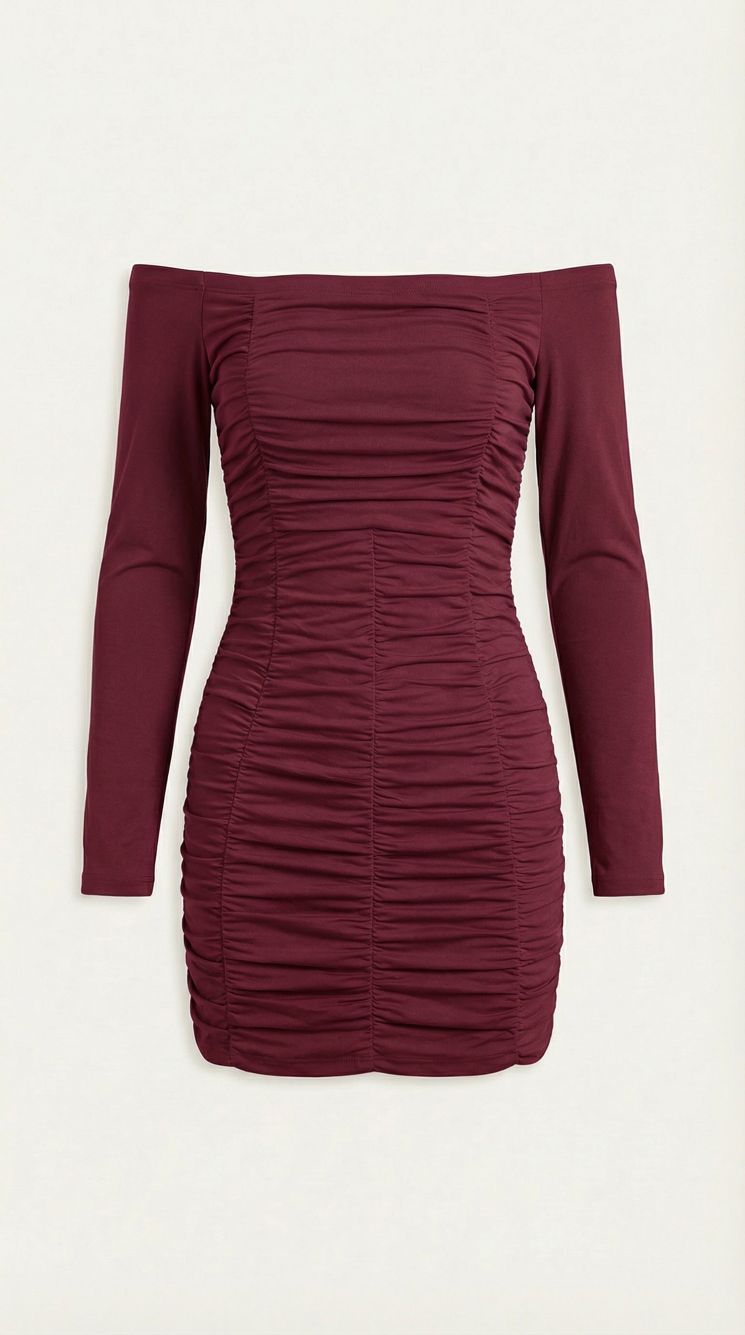 Vestido Mini Yvette con Hombros Descubiertos