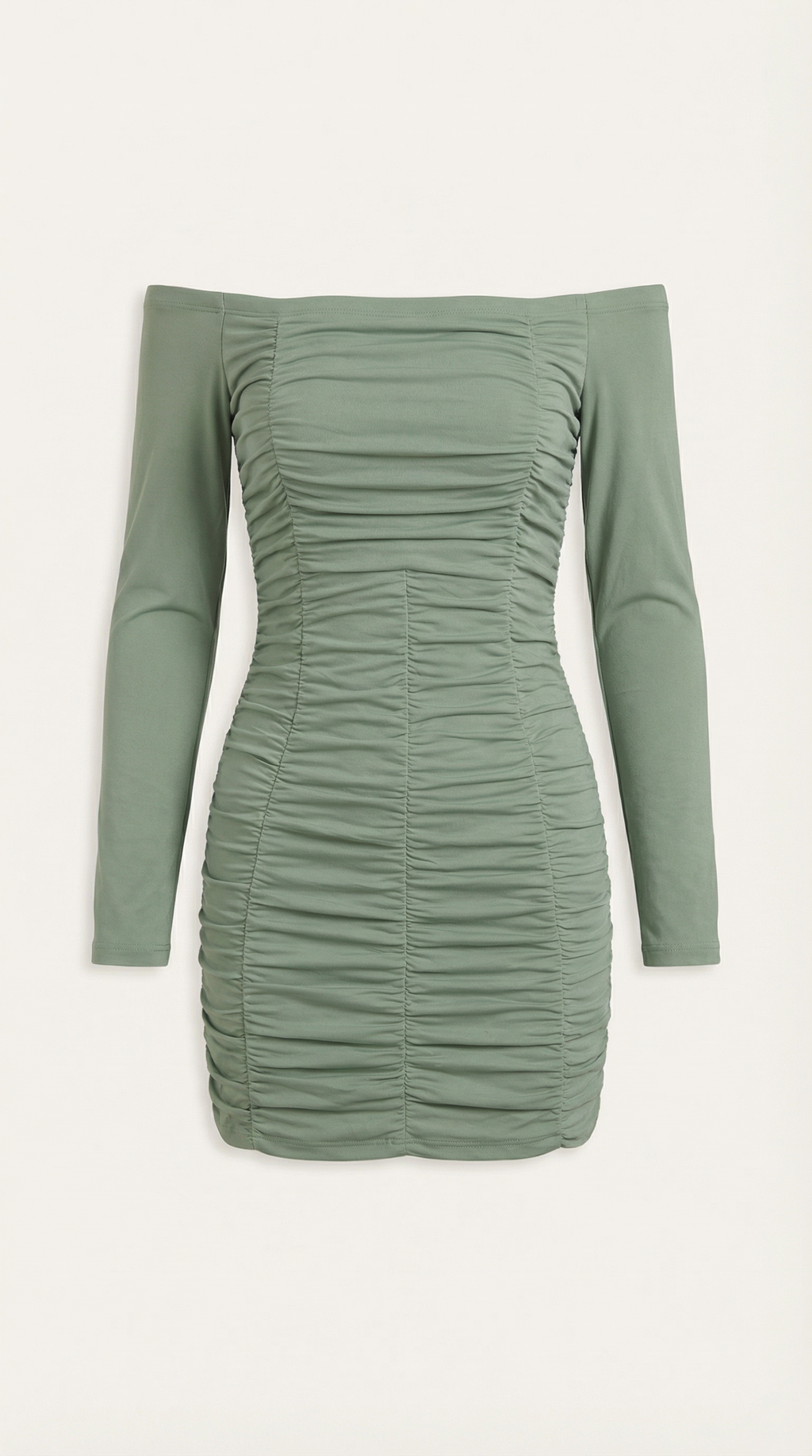 Vestido Mini Yvette con Hombros Descubiertos