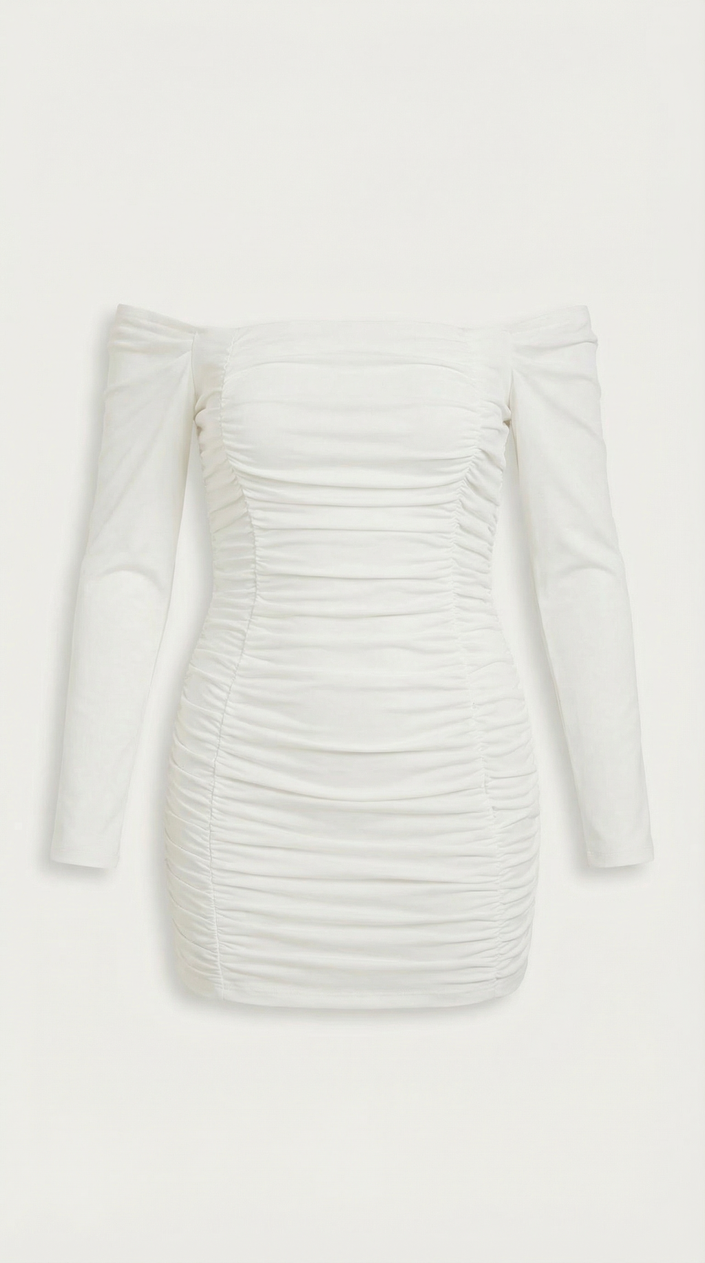 Vestido Mini Yvette con Hombros Descubiertos