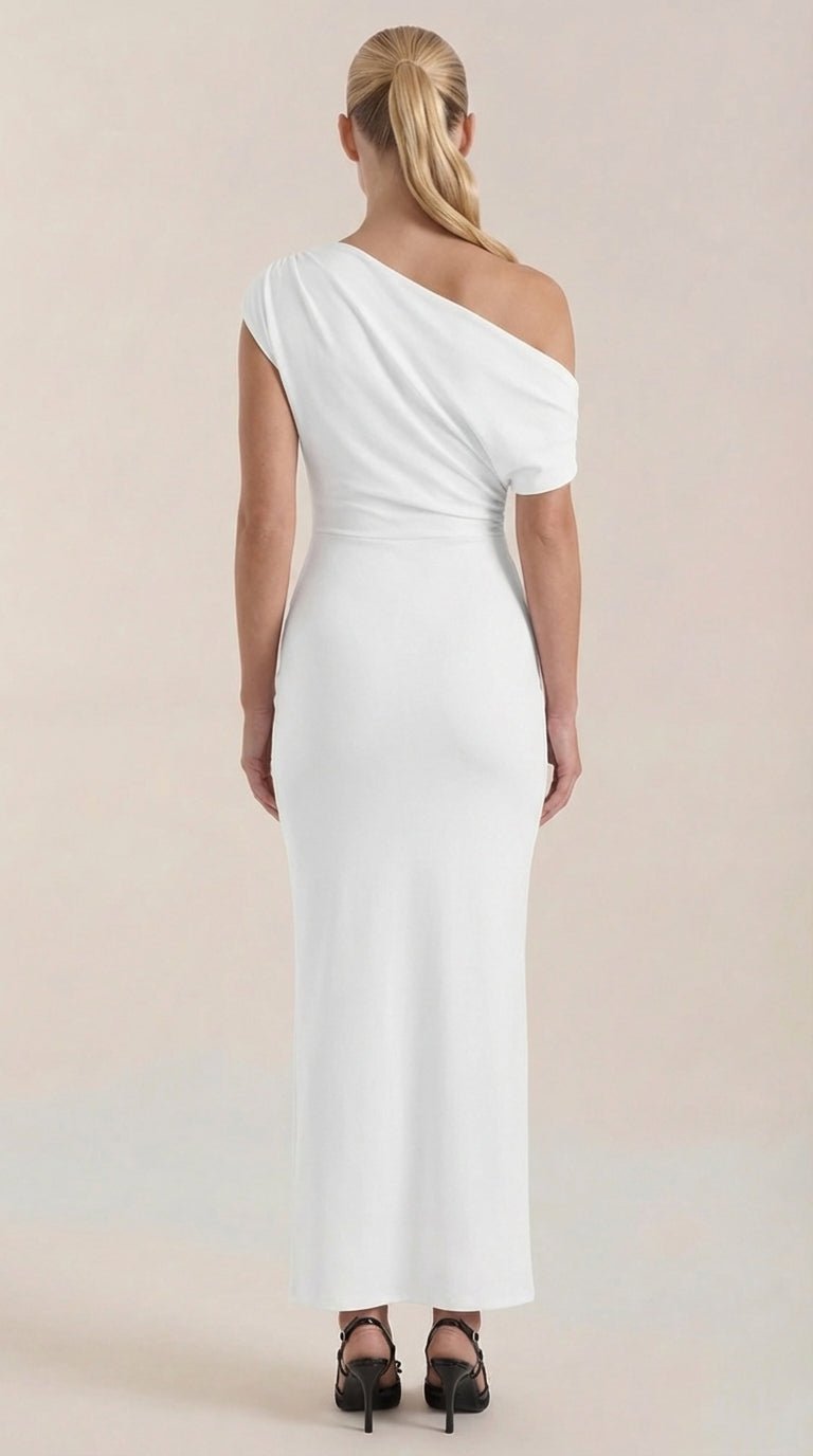 Vestido Maxi Candice de Un Hombro