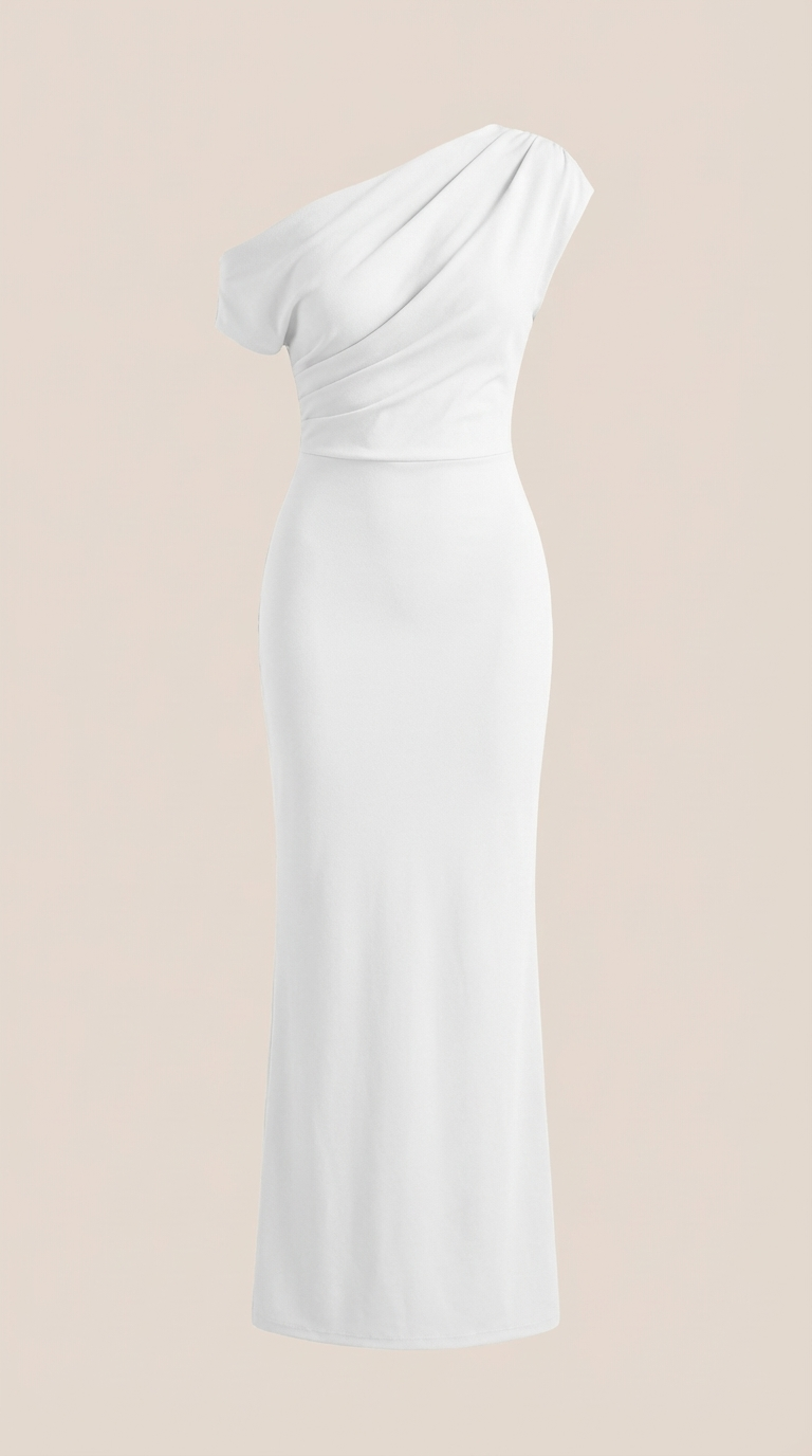 Vestido Maxi Candice de Un Hombro