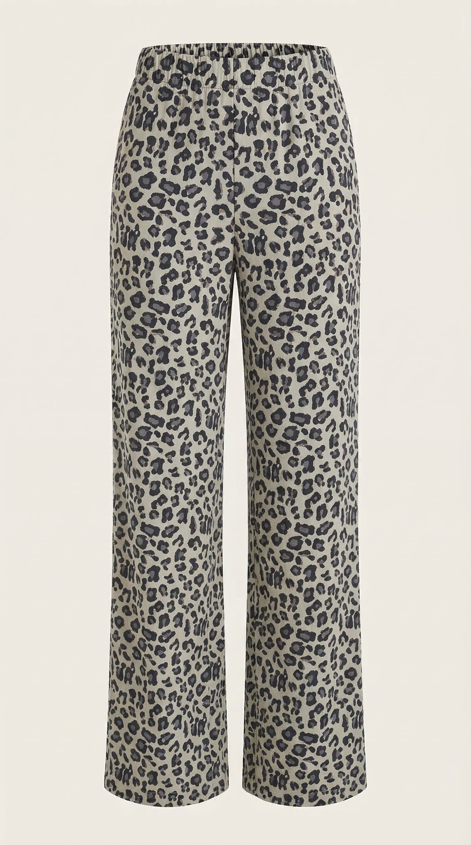 Pantalón Cleo con Estampado Leopardo