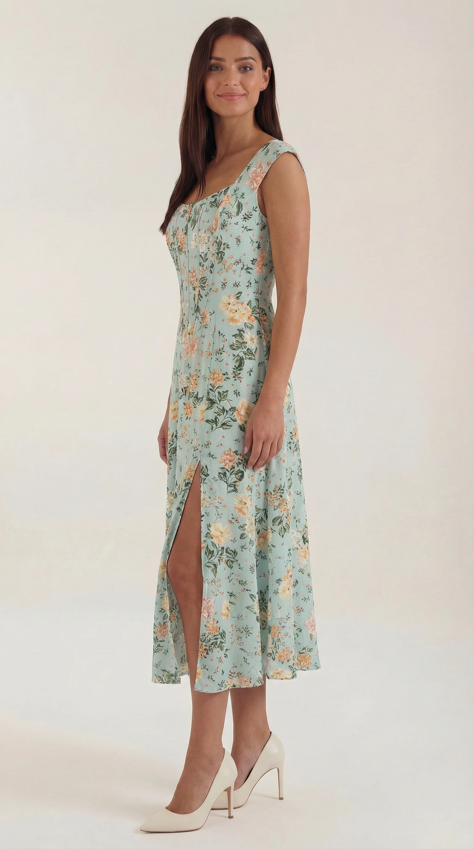 Vestido Midi Dahlia de Verano