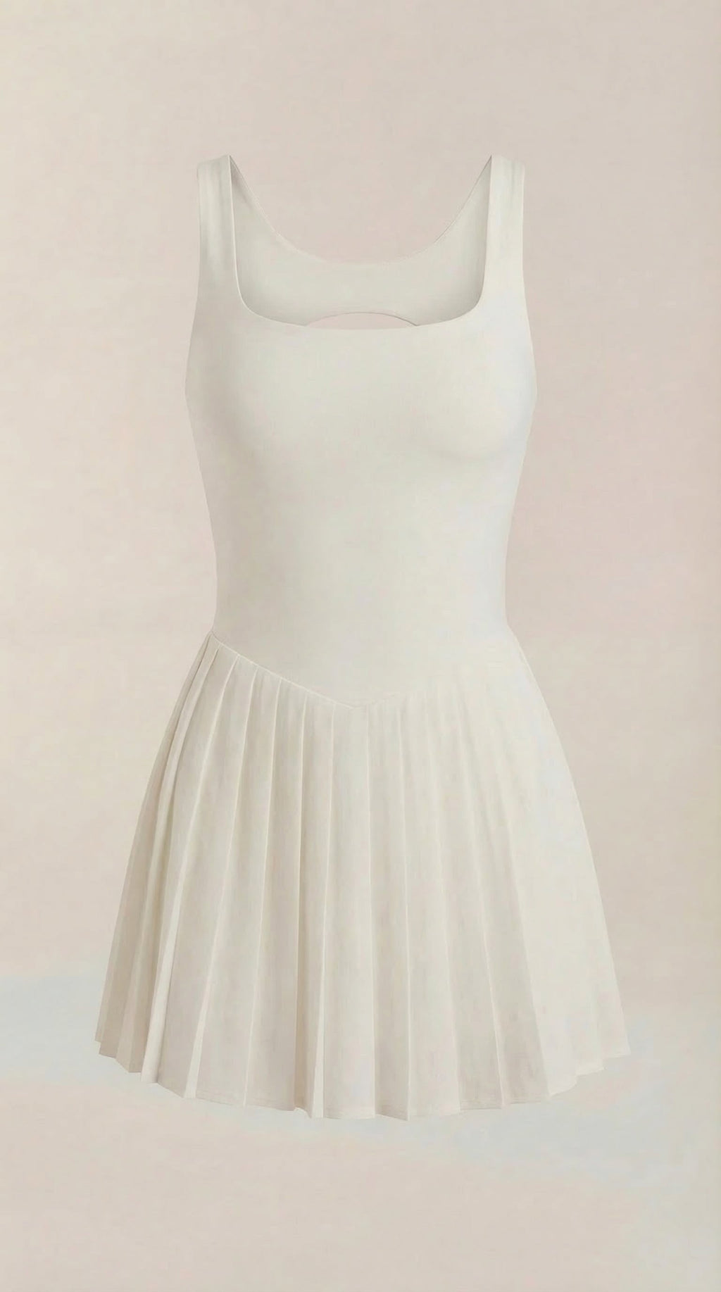 Vestido Mini Deirdre Plisado