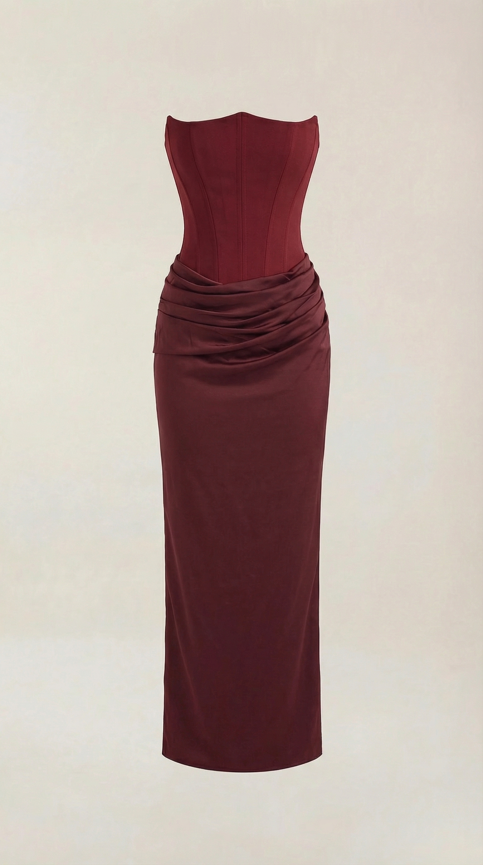 Vestido Maxi Fiorella con Corsé