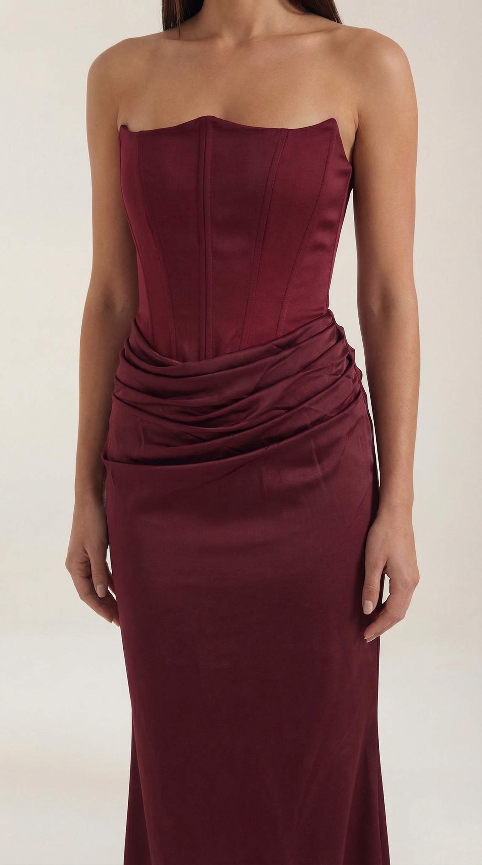 Vestido Maxi Fiorella con Corsé
