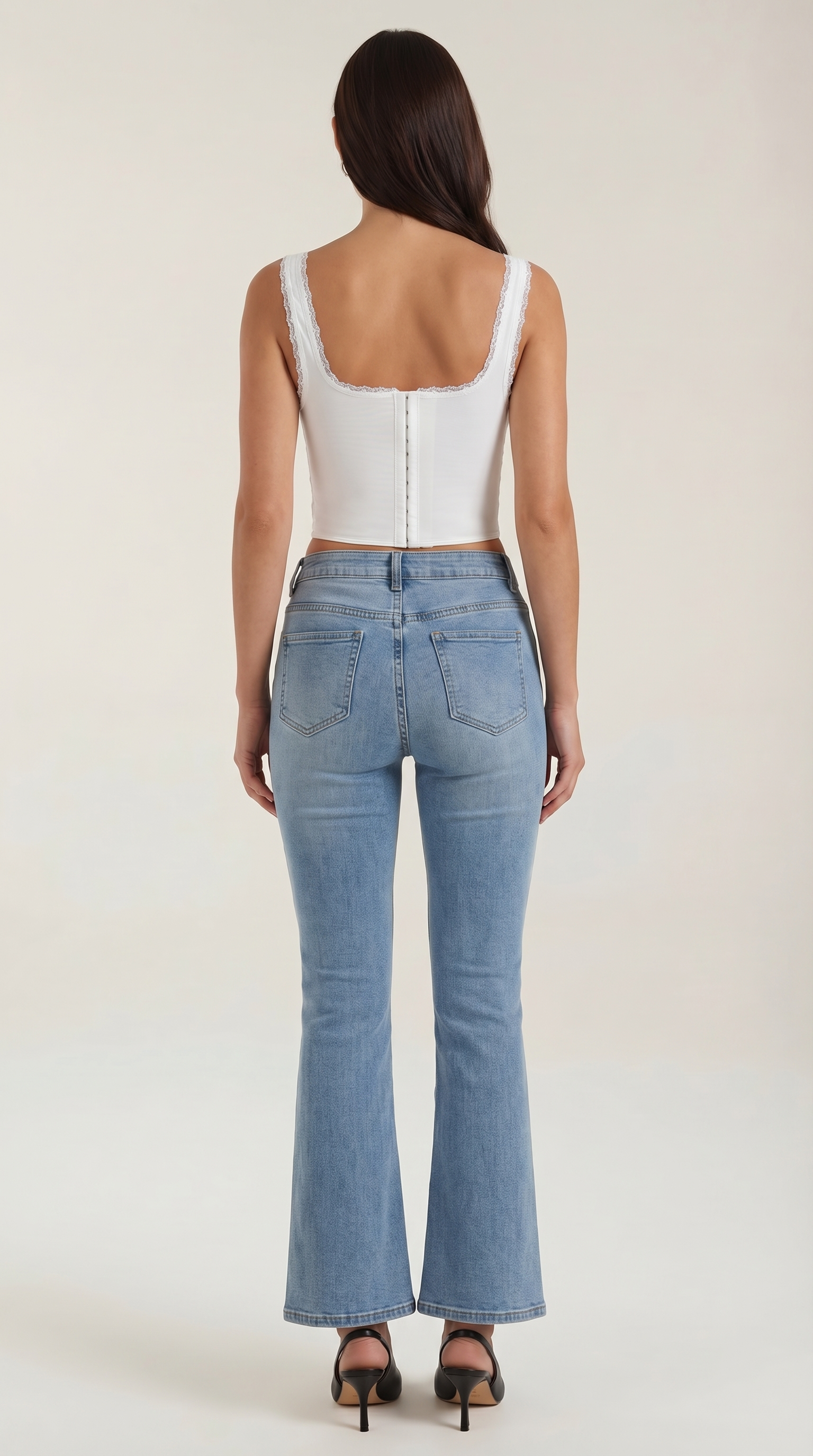 Top Corsé Freya con Escote Corazón