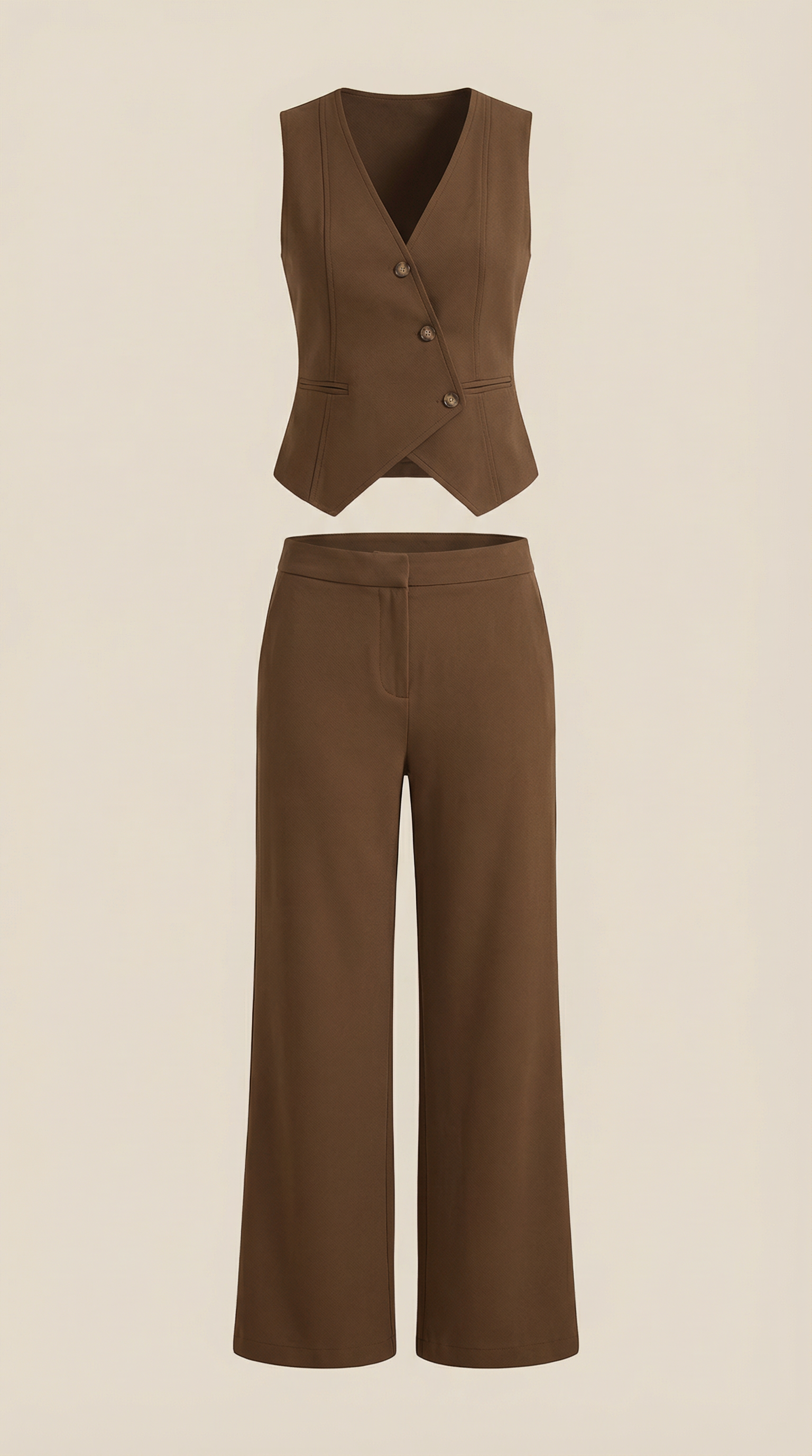 Conjunto Ginger de Chaleco Entallado y Pantalón
