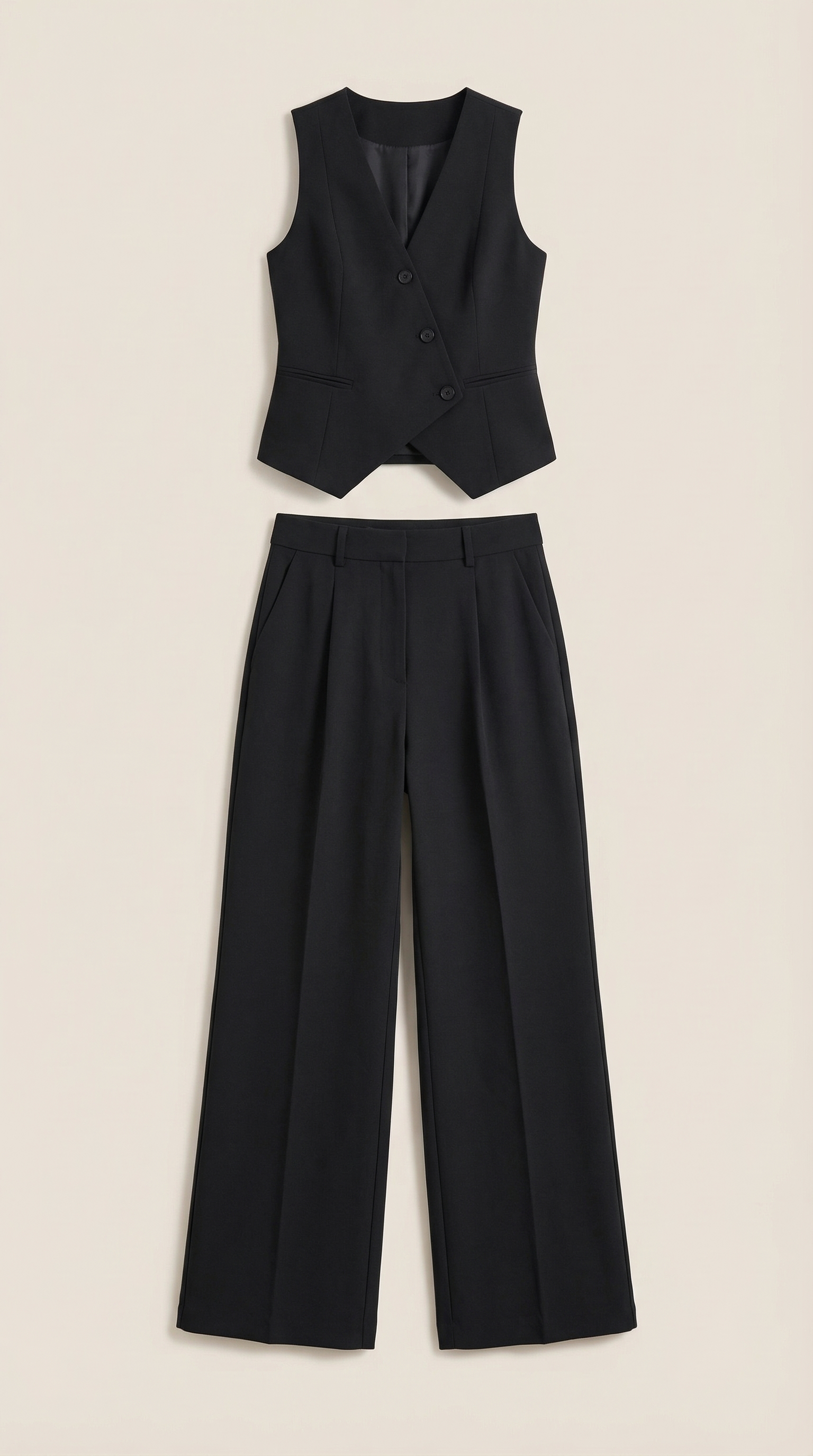 Conjunto Ginger de Chaleco Entallado y Pantalón