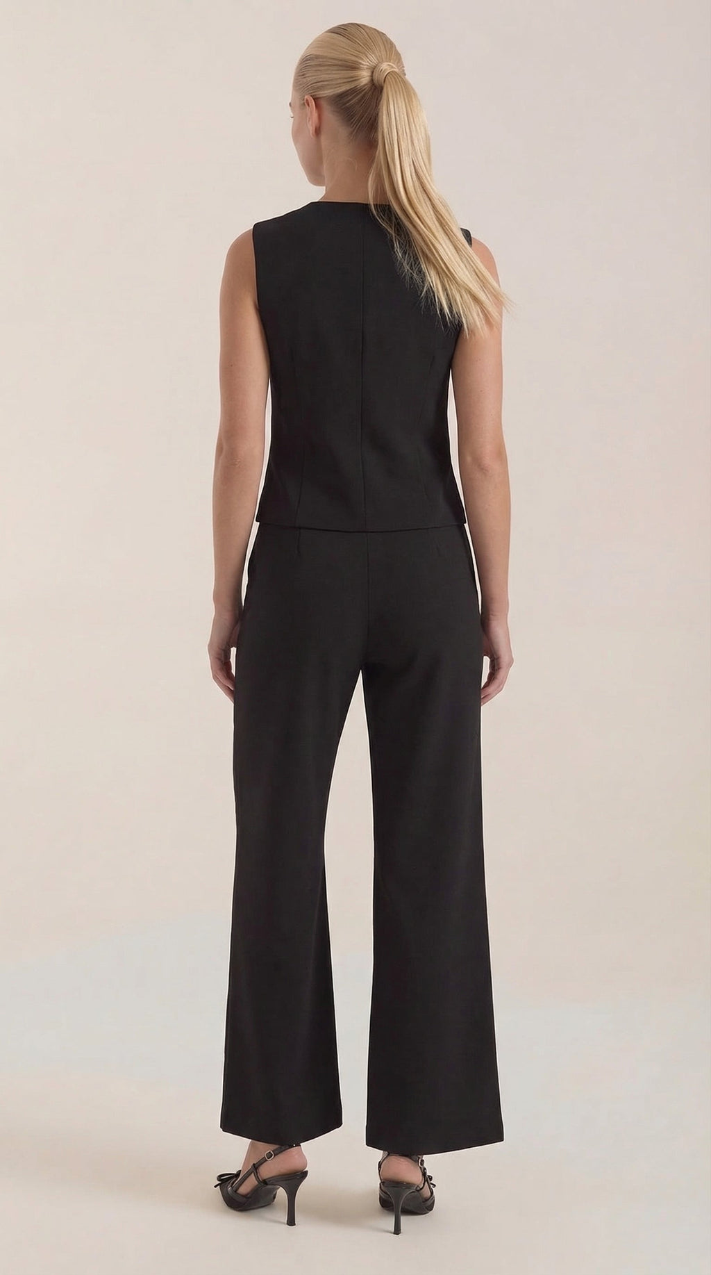 Conjunto Ginger de Chaleco Entallado y Pantalón