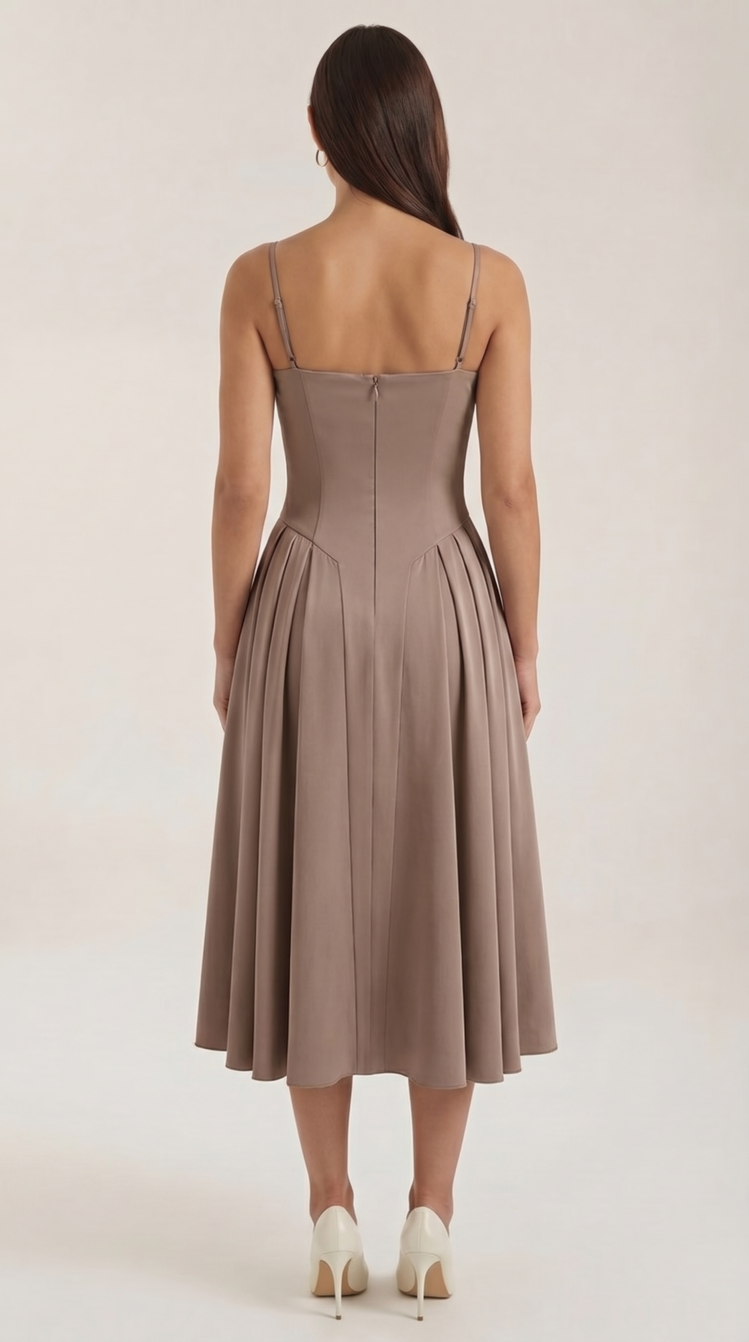 Vestido Midi Odette con Corsé
