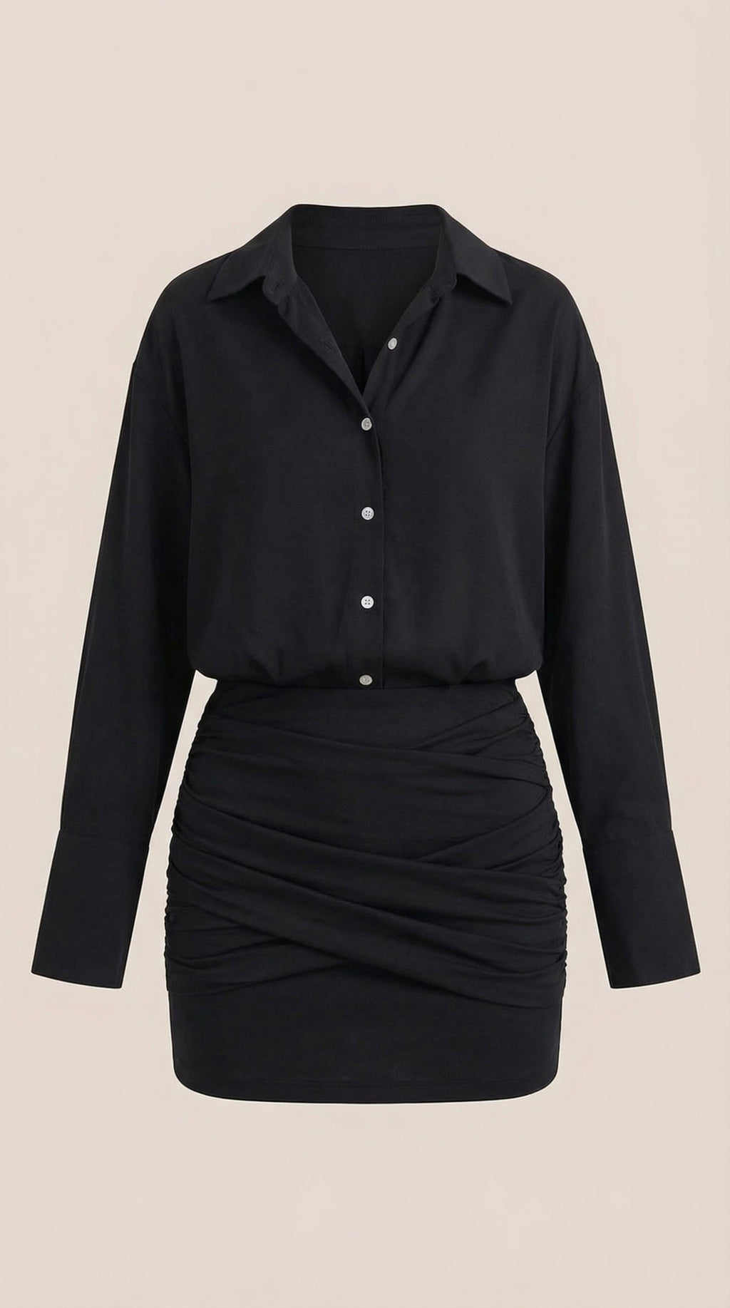 Vestido Camisero Mini Polly