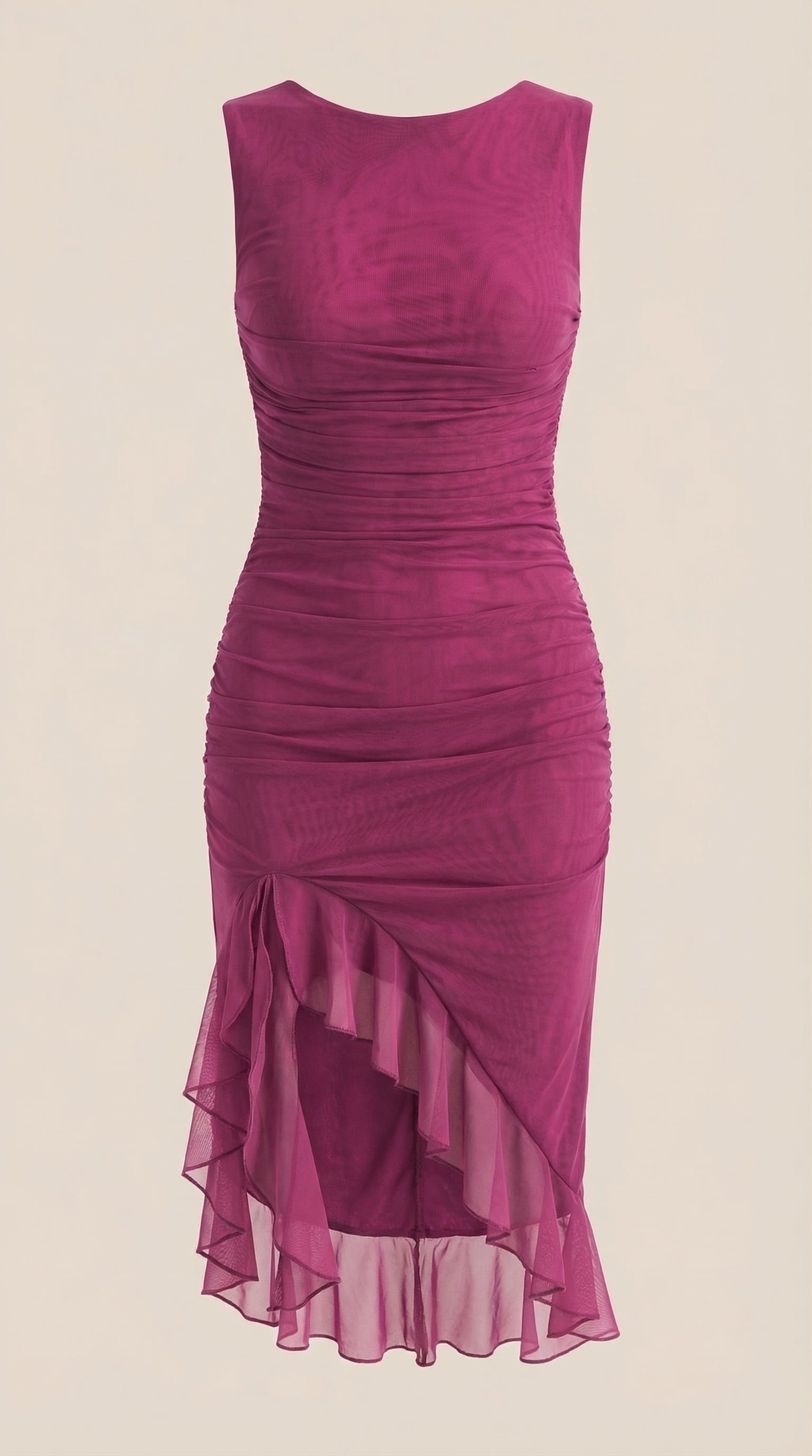 Vestido Midi Ramona con Volantes