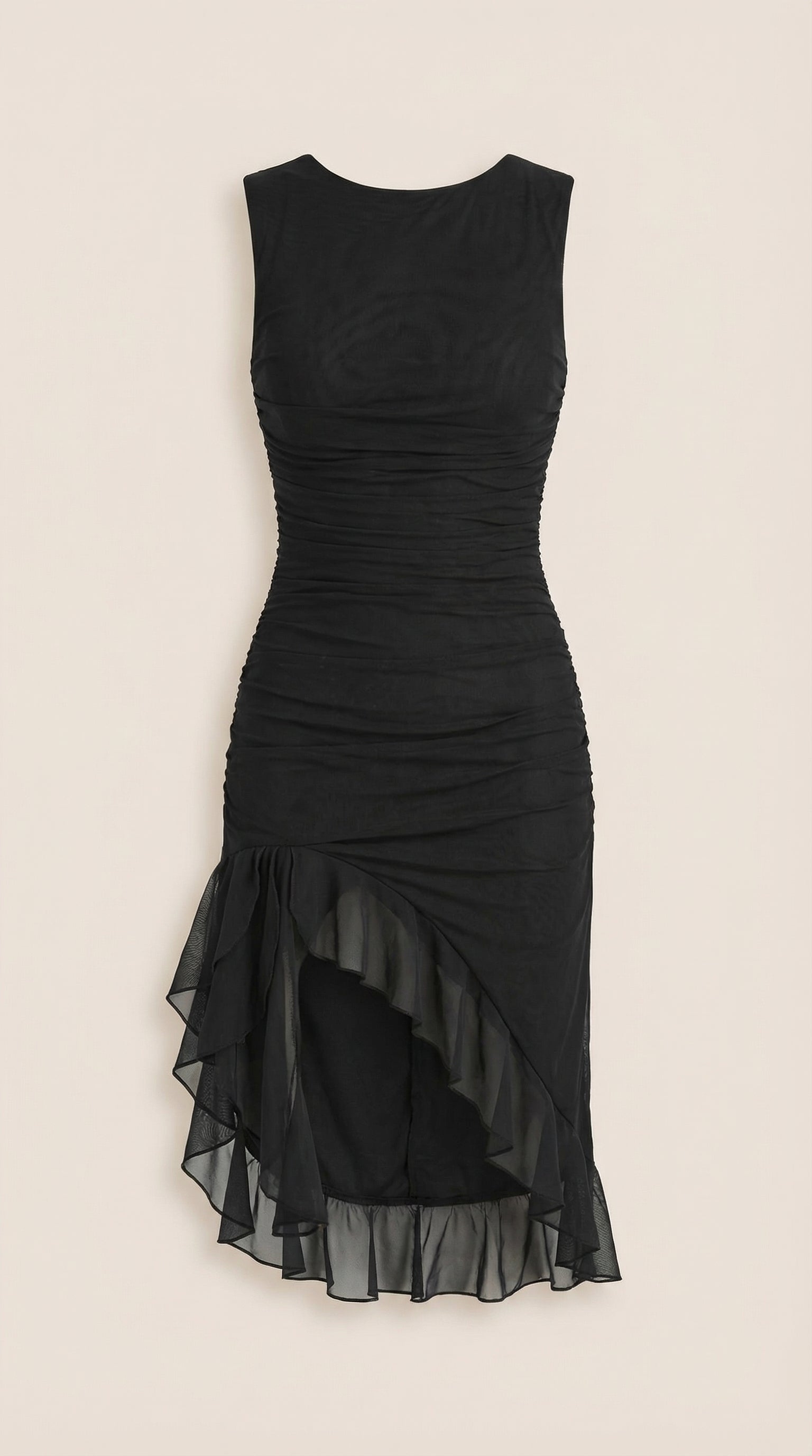 Vestido Midi Ramona con Volantes