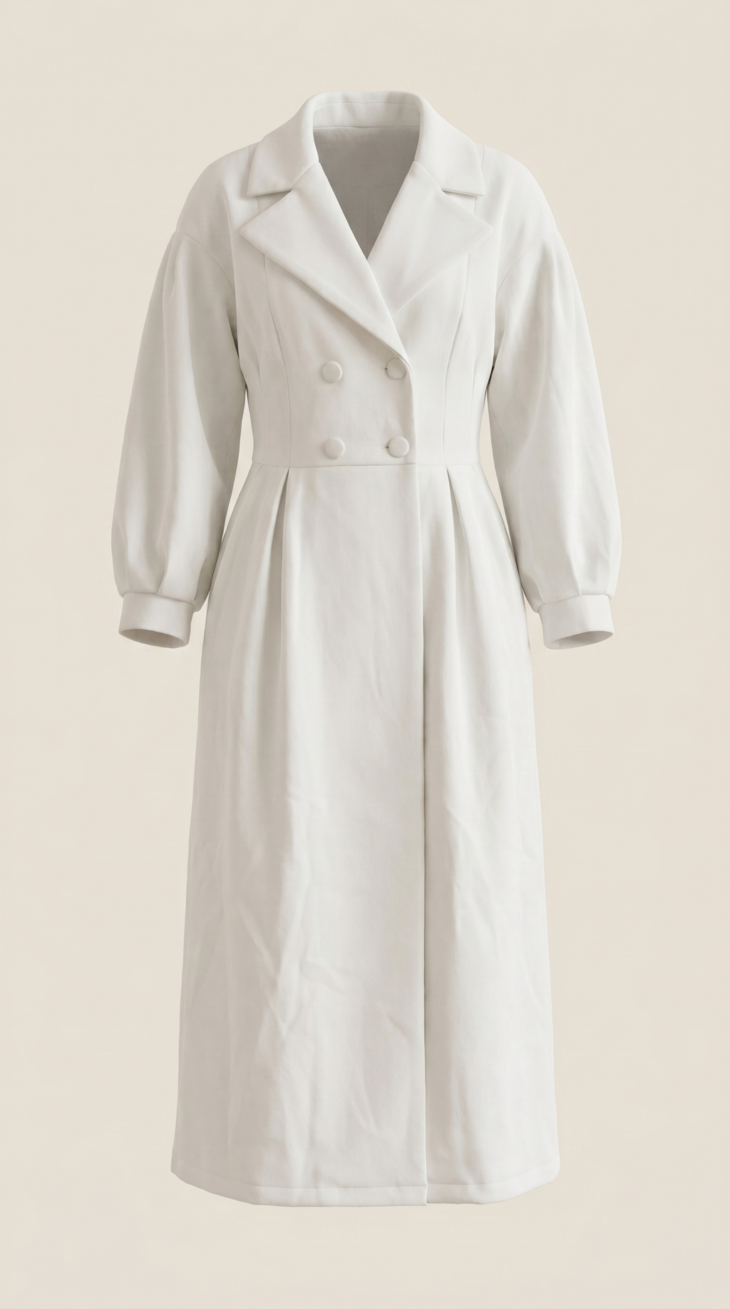 Abrigo Stephanie de Corte Blazer