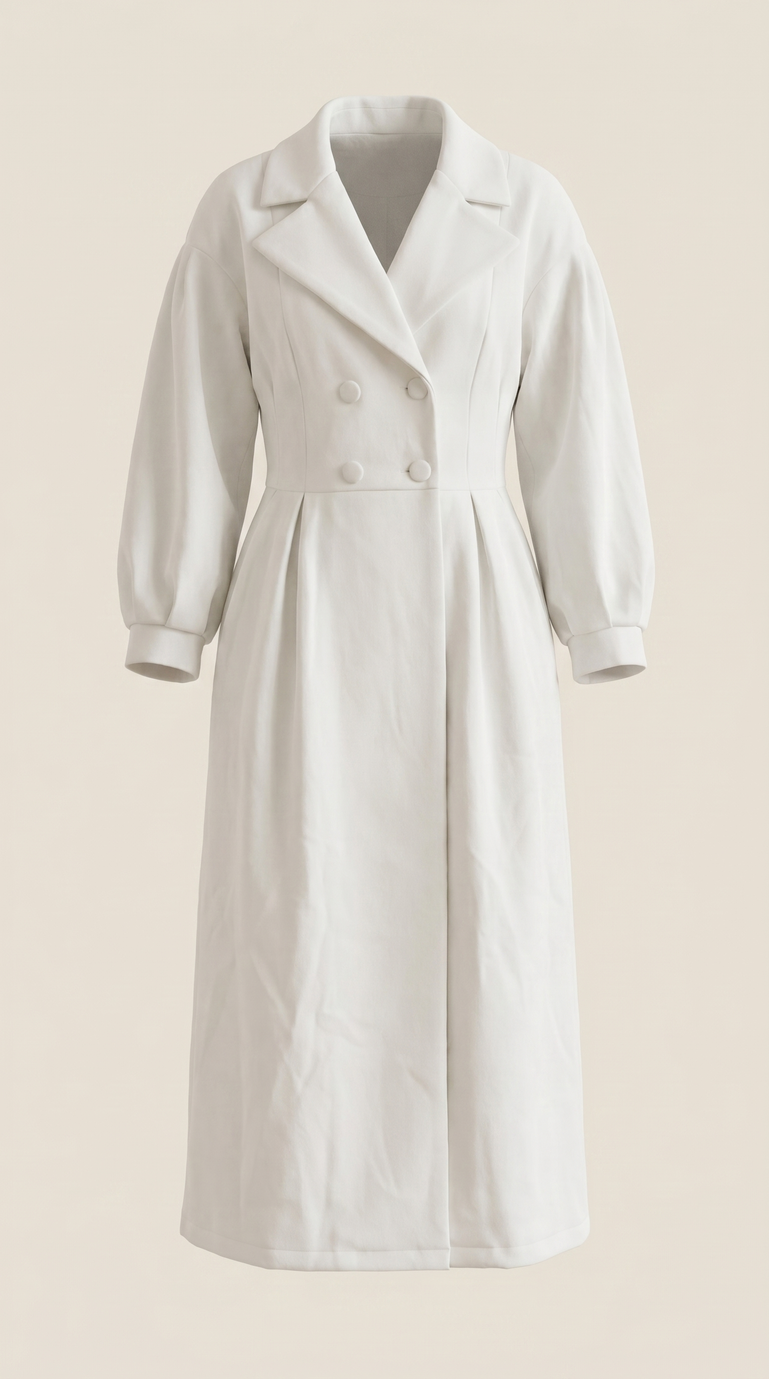 Abrigo Stephanie de Corte Blazer